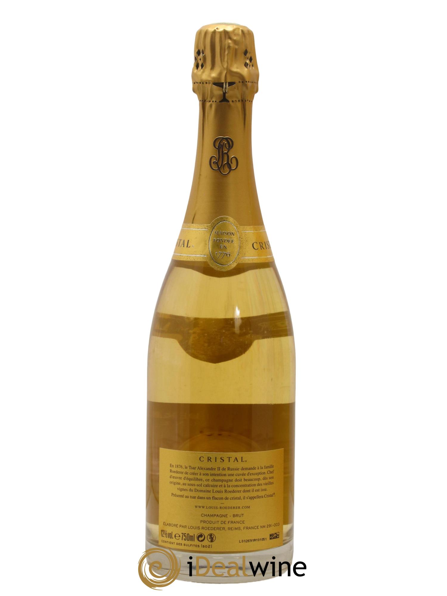 Cristal Louis Roederer 2008 - Lot of 1 bottle - 2