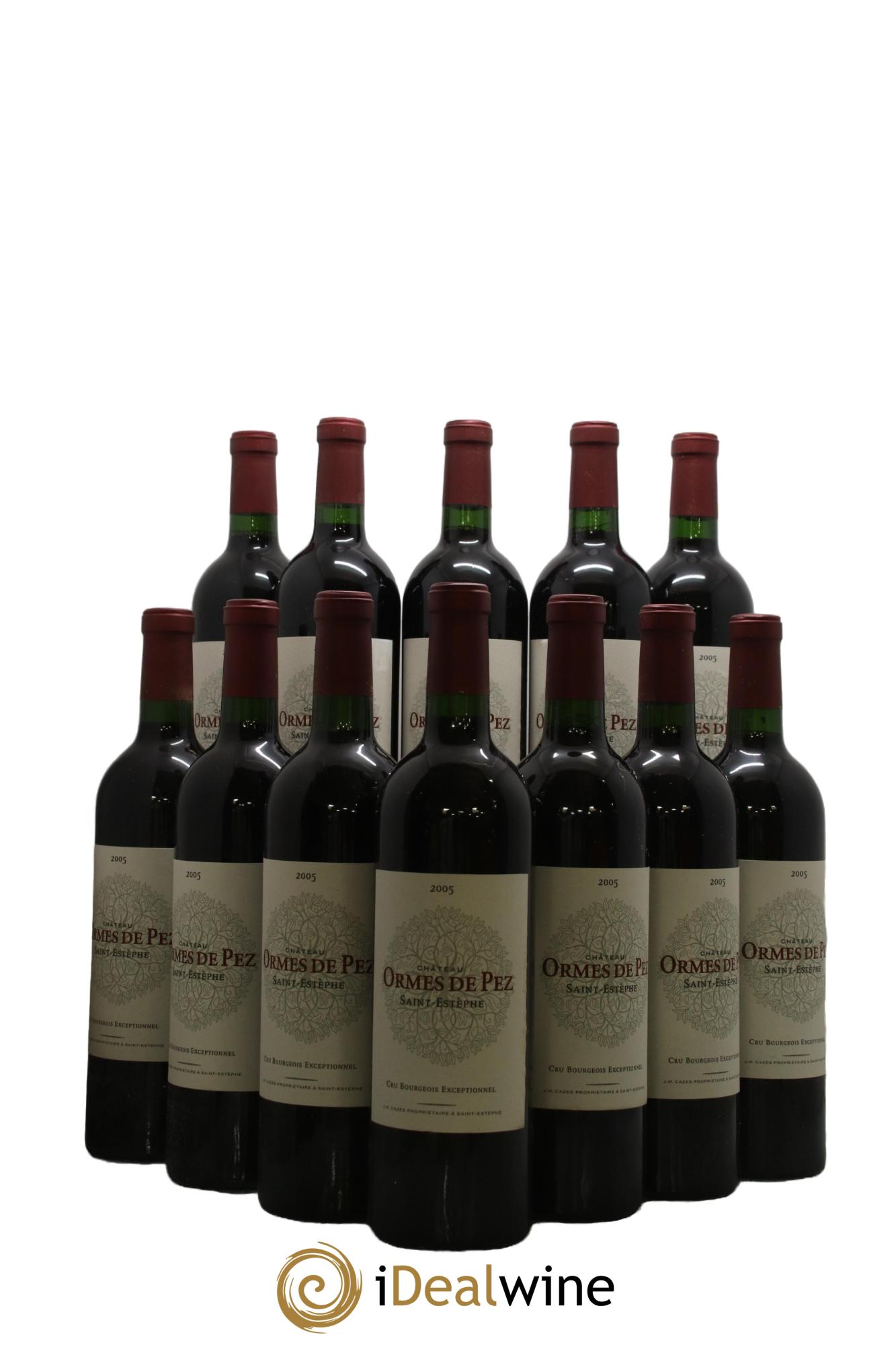Château les Ormes de Pez 2005 - Lot de 12 bouteilles - 0