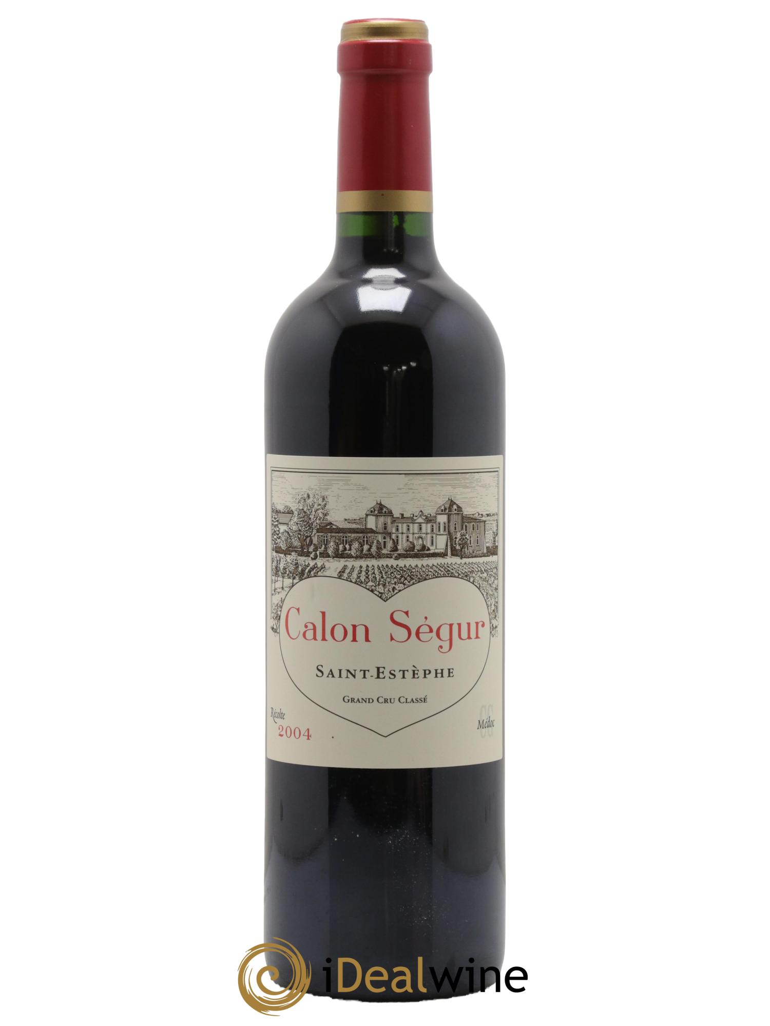 Château Calon Ségur 3ème Grand Cru Classé 2004 - Lot of 1 bottle - 0