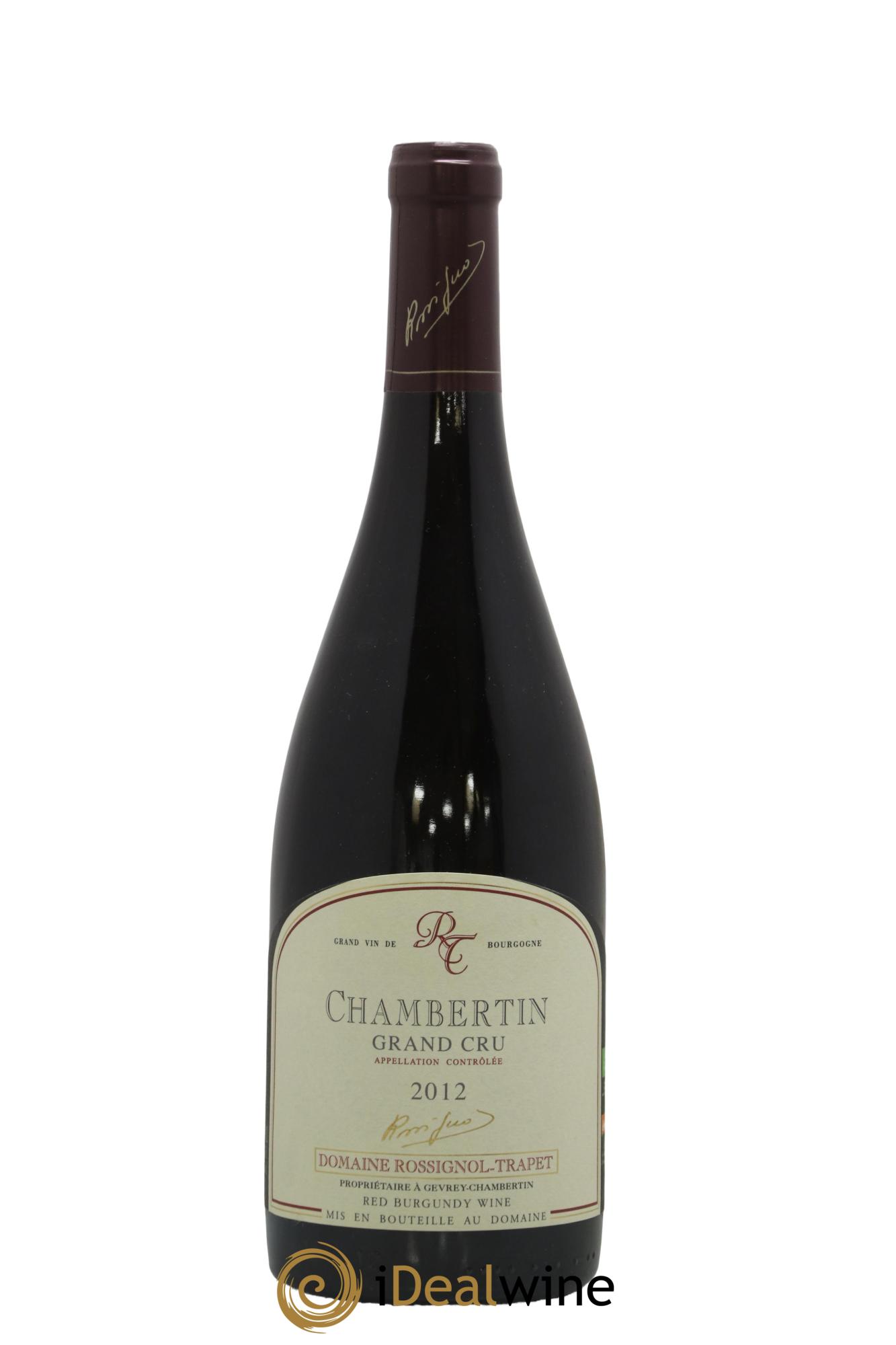 Chambertin Grand Cru Rossignol-Trapet (Domaine) 2012 - Lot of 1 bottle - 0