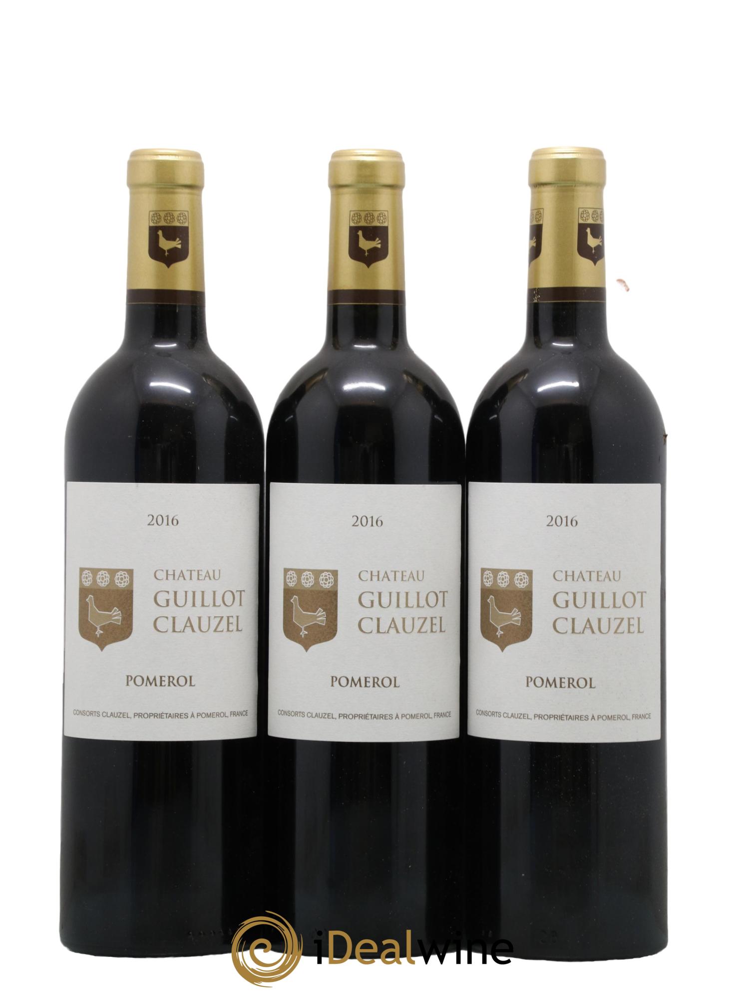 Château Guillot Clauzel 2016 - Lot de 6 bouteilles - 2