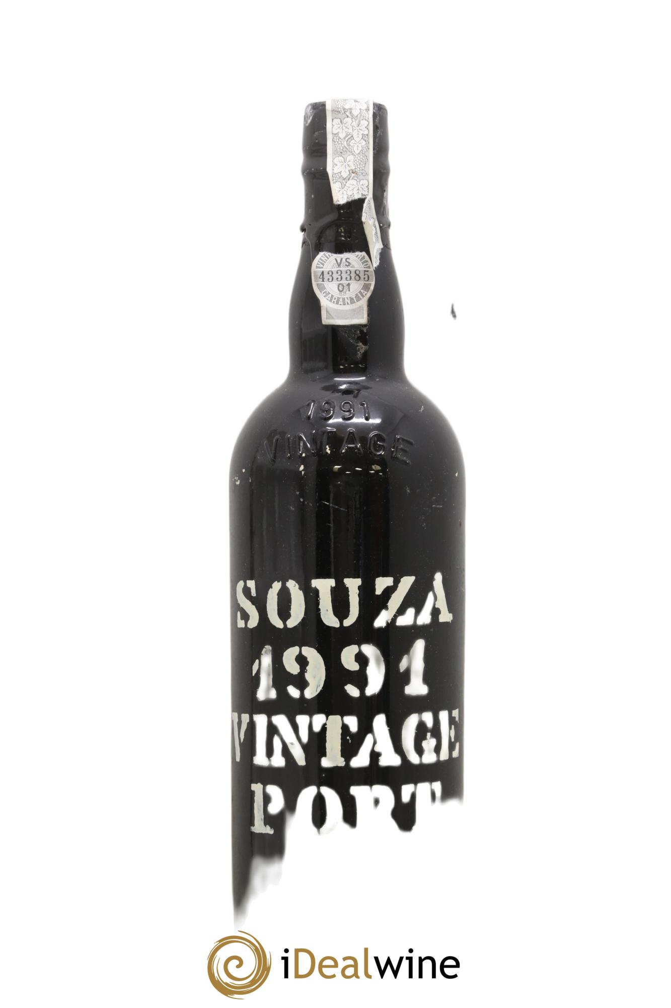 Porto Souza Vintage Port 1991 - Lot de 1 bouteille - 0
