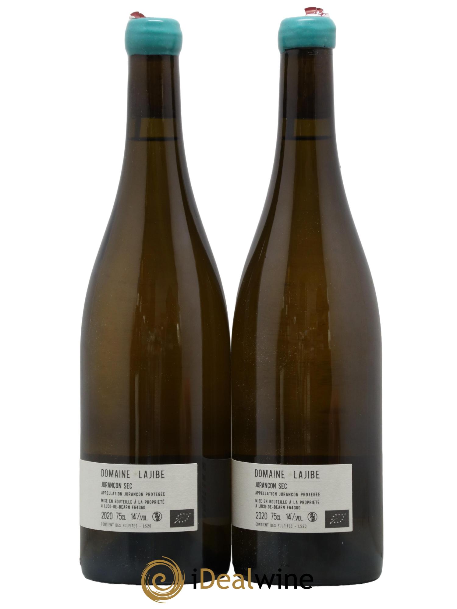 Jurançon sec Serres-Seques Domaine Lajibe - Jean-Baptiste Semmartin 2020 - Posten von 2 Flaschen - 1