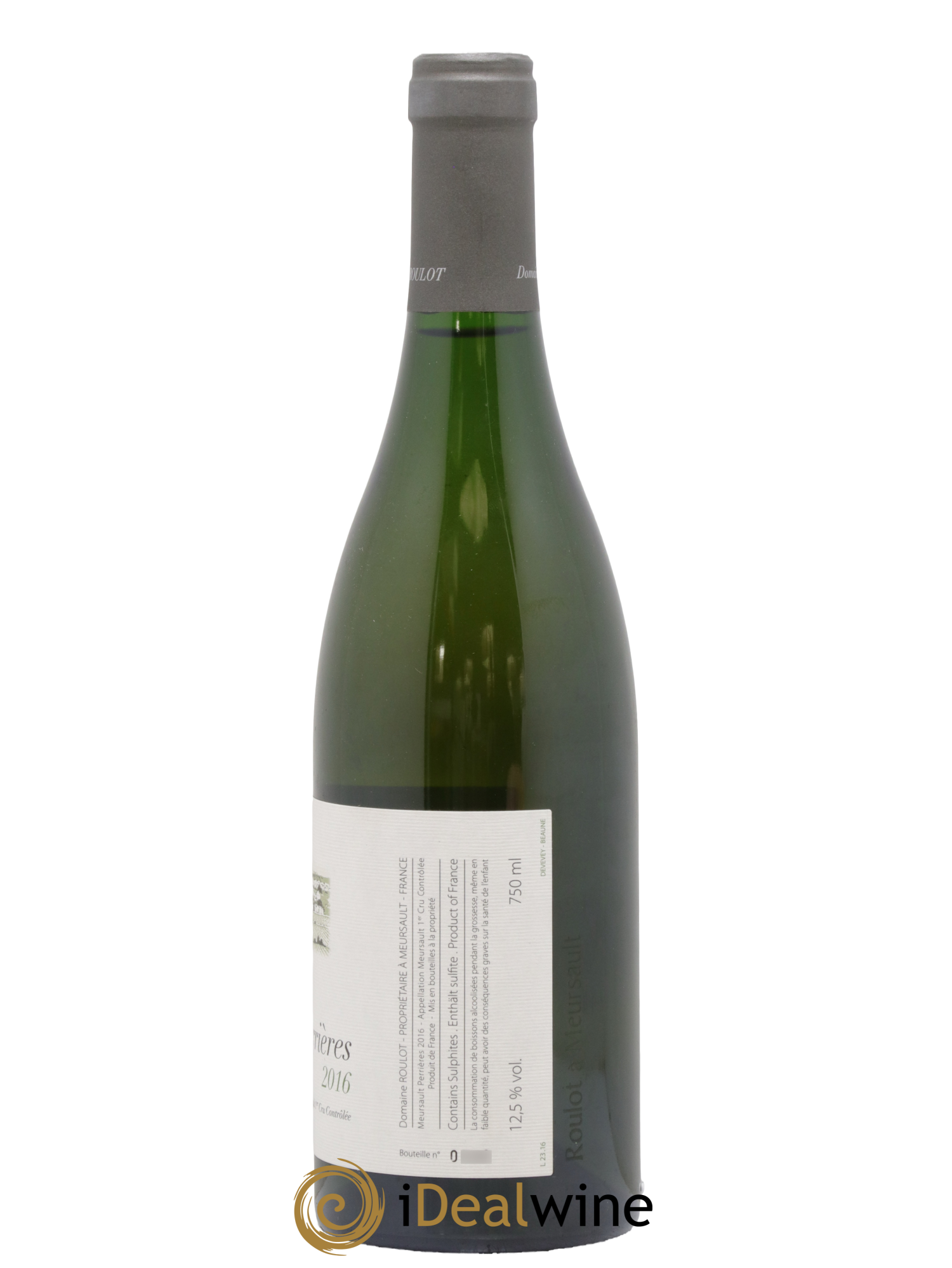 Meursault 1er Cru Perrières Roulot (Domaine) 2016 - Lot de 1 bouteille - 1