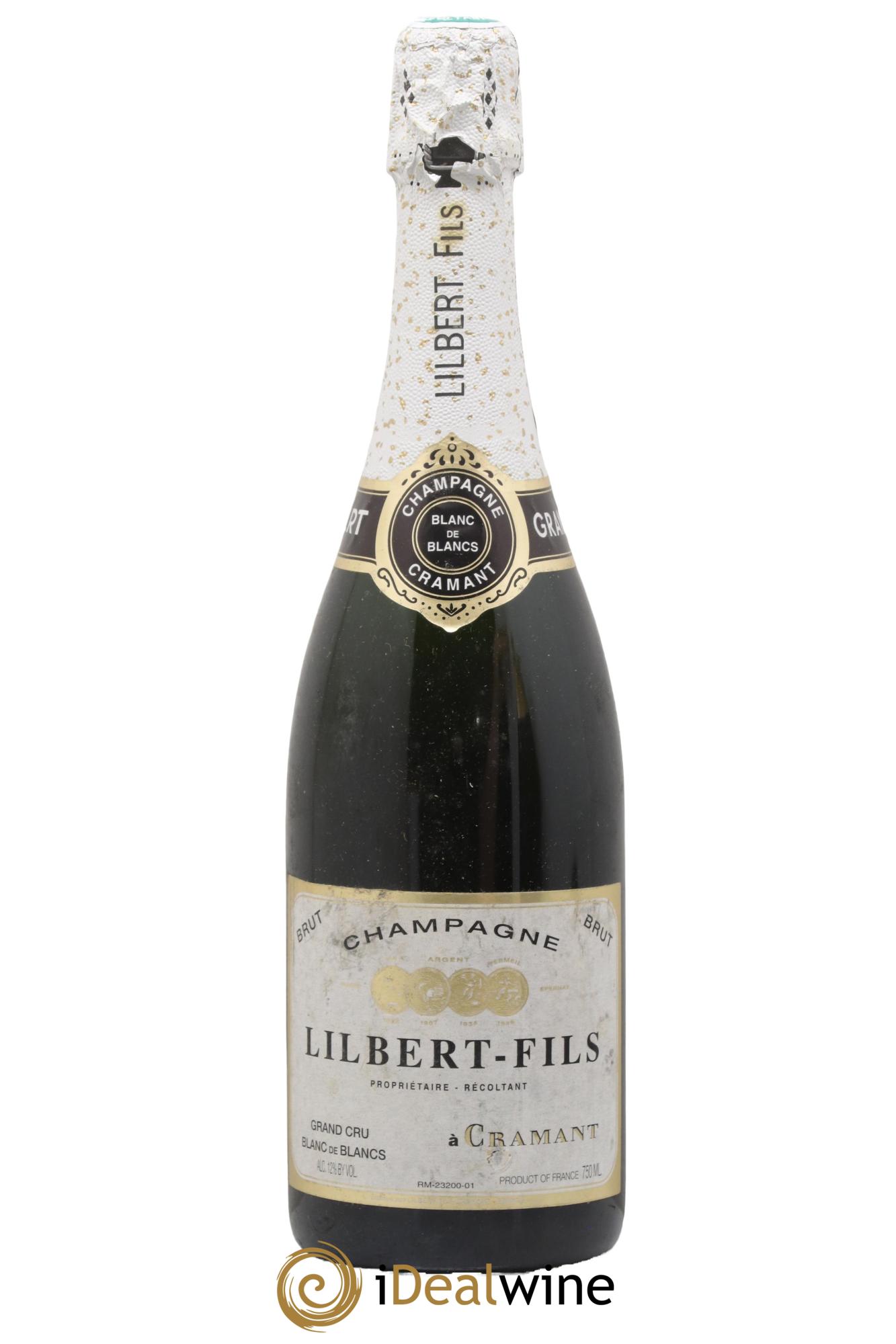 Champagne Grand Cru Blanc de Blancs Lilbert et Fils - Posten von 1 Flasche - 0