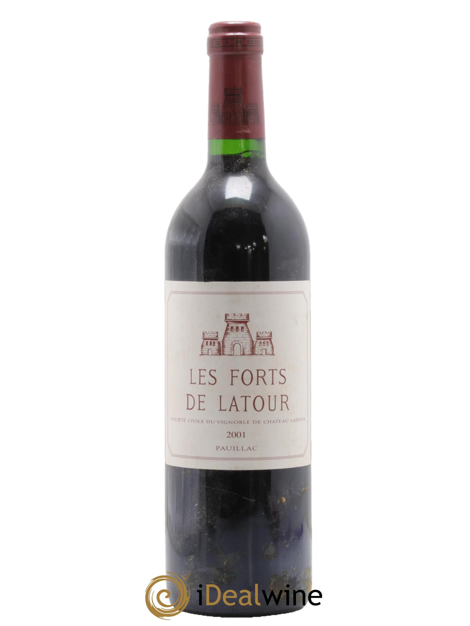 Les Forts de Latour Second Vin 2001 - Lot de 1 bouteille - 0