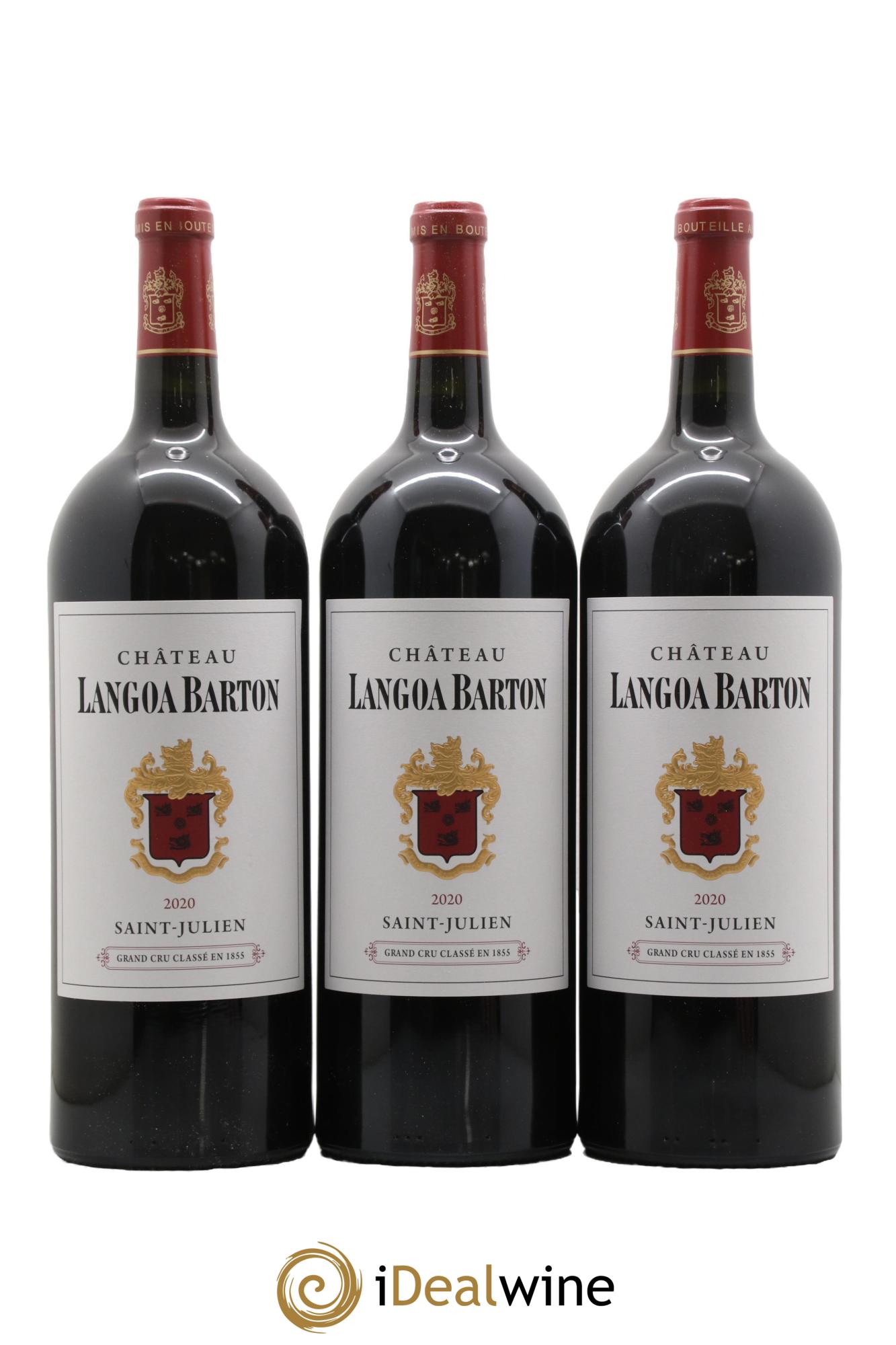 Château Langoa Barton 3ème Grand Cru Classé 2020 - Lotto di 6 magnum - 1