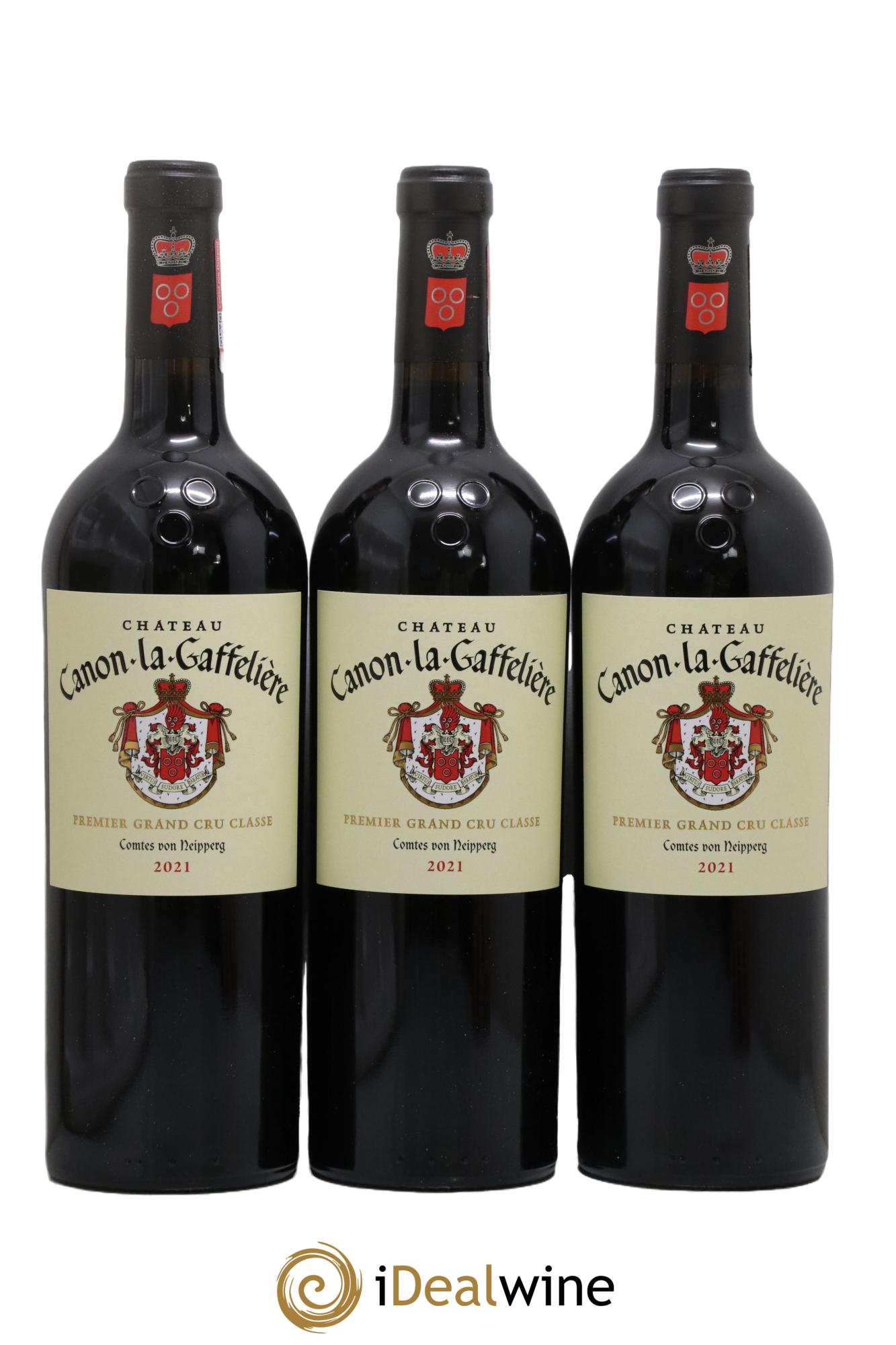 Château Canon la Gaffelière 1er Grand Cru Classé B 2021 - Lot of 3 bottles - 0