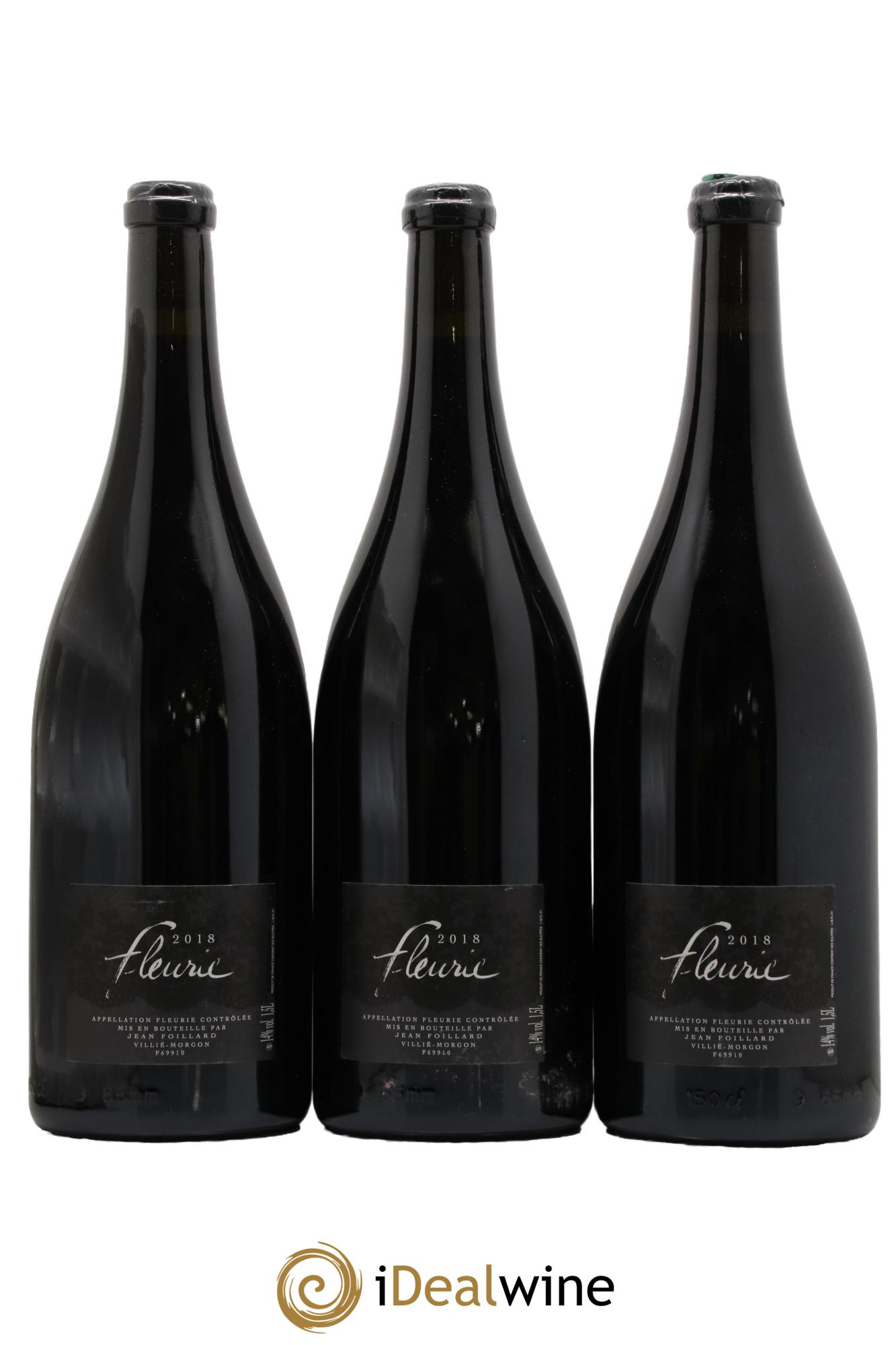 Fleurie Jean Foillard 2018 - Lot de 3 magnums - 0