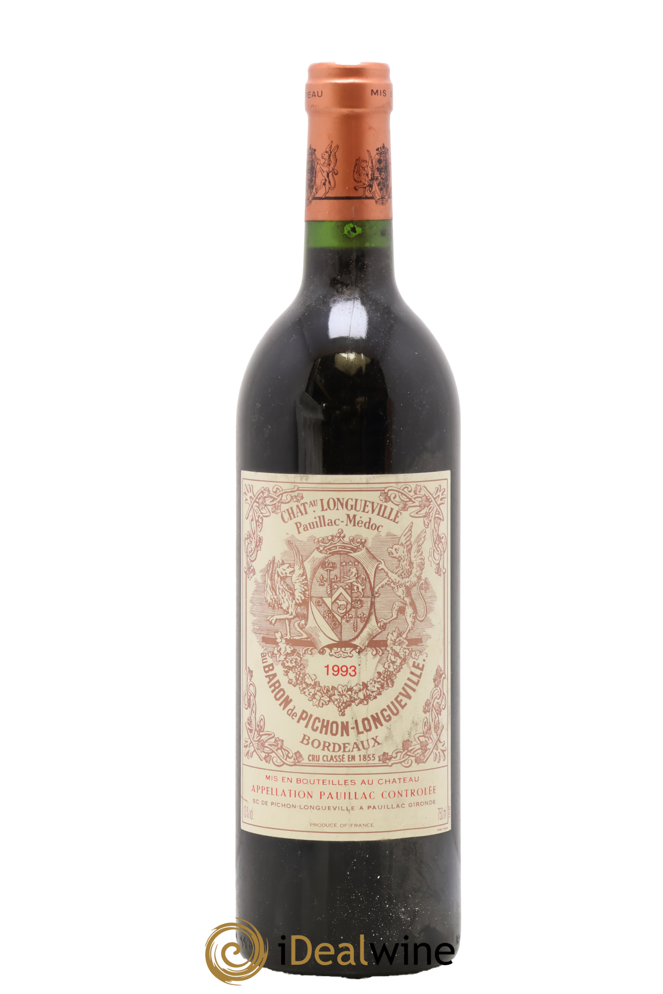 Pichon Longueville Baron 2ème Grand Cru Classé 1993 - Lot de 1 bouteille - 0