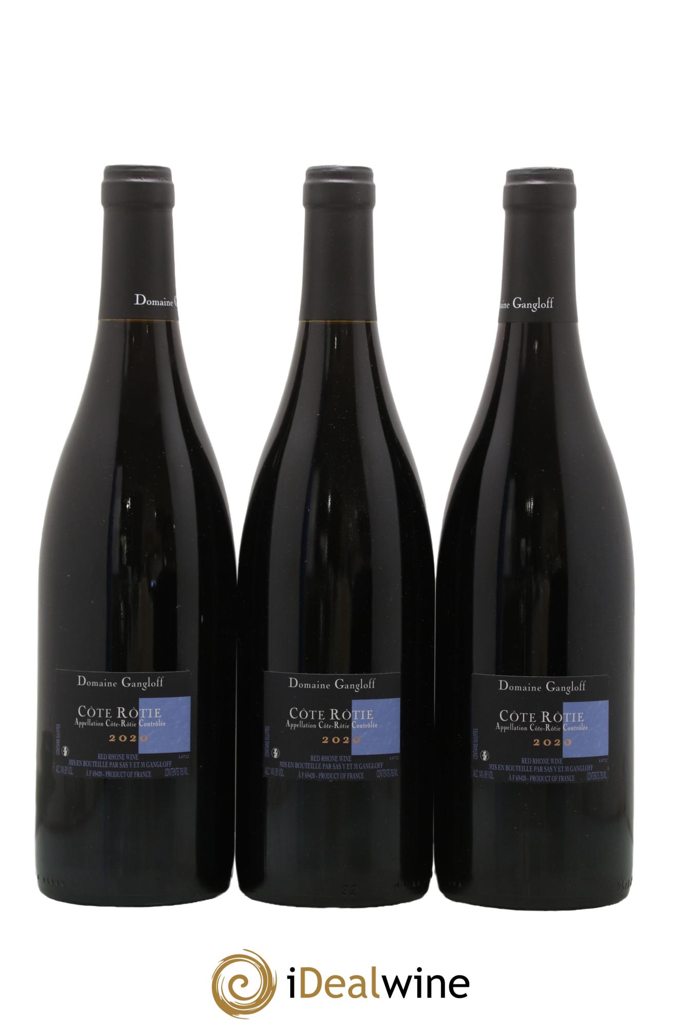 Côte-Rôtie La Barbarine Gangloff (Domaine) 2020 - Lot of 3 bottles - 1