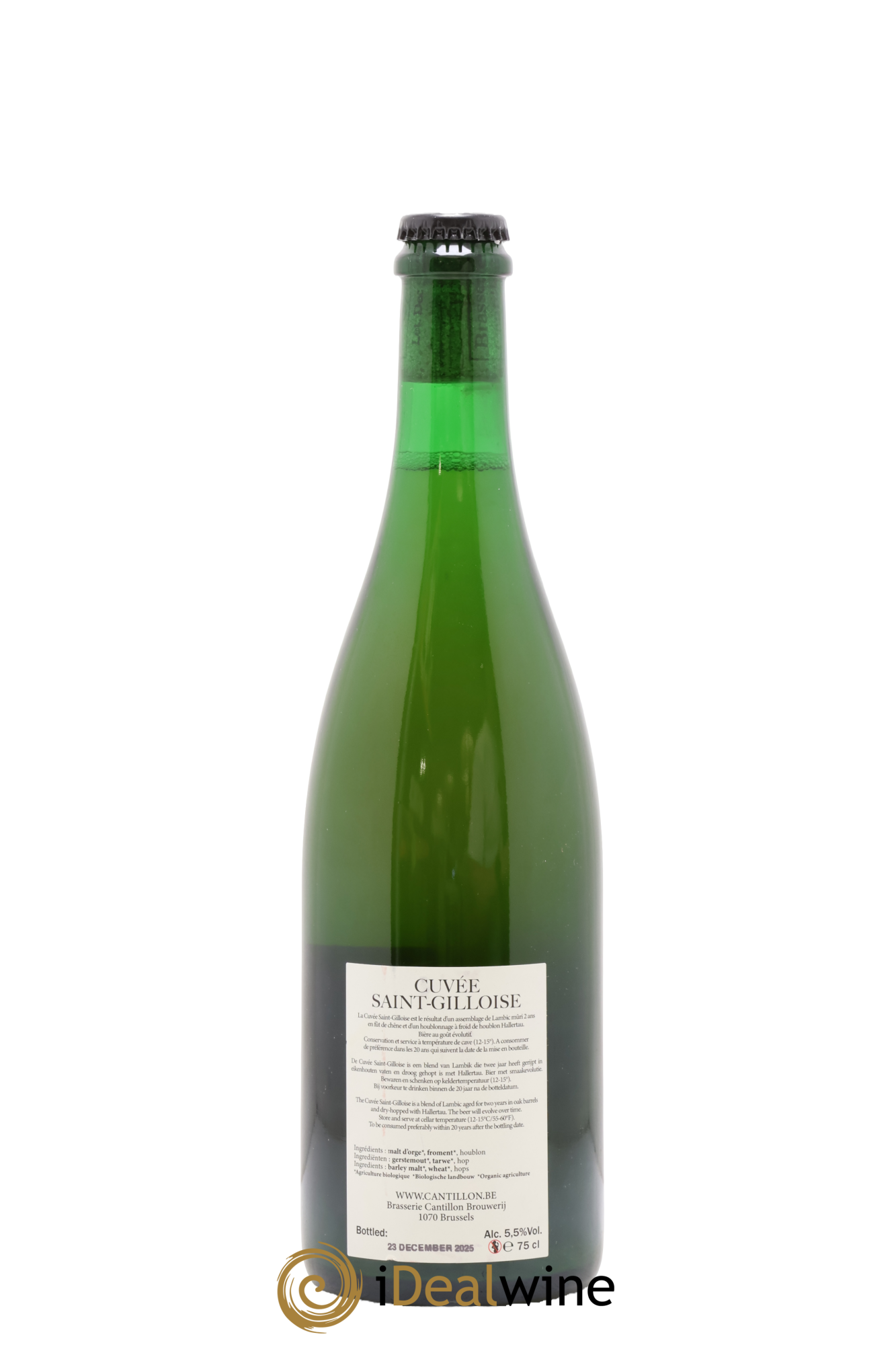 Bière Cuvée Saint-Gilloise Cantillon 2025 - Lot of 1 bottle - 1