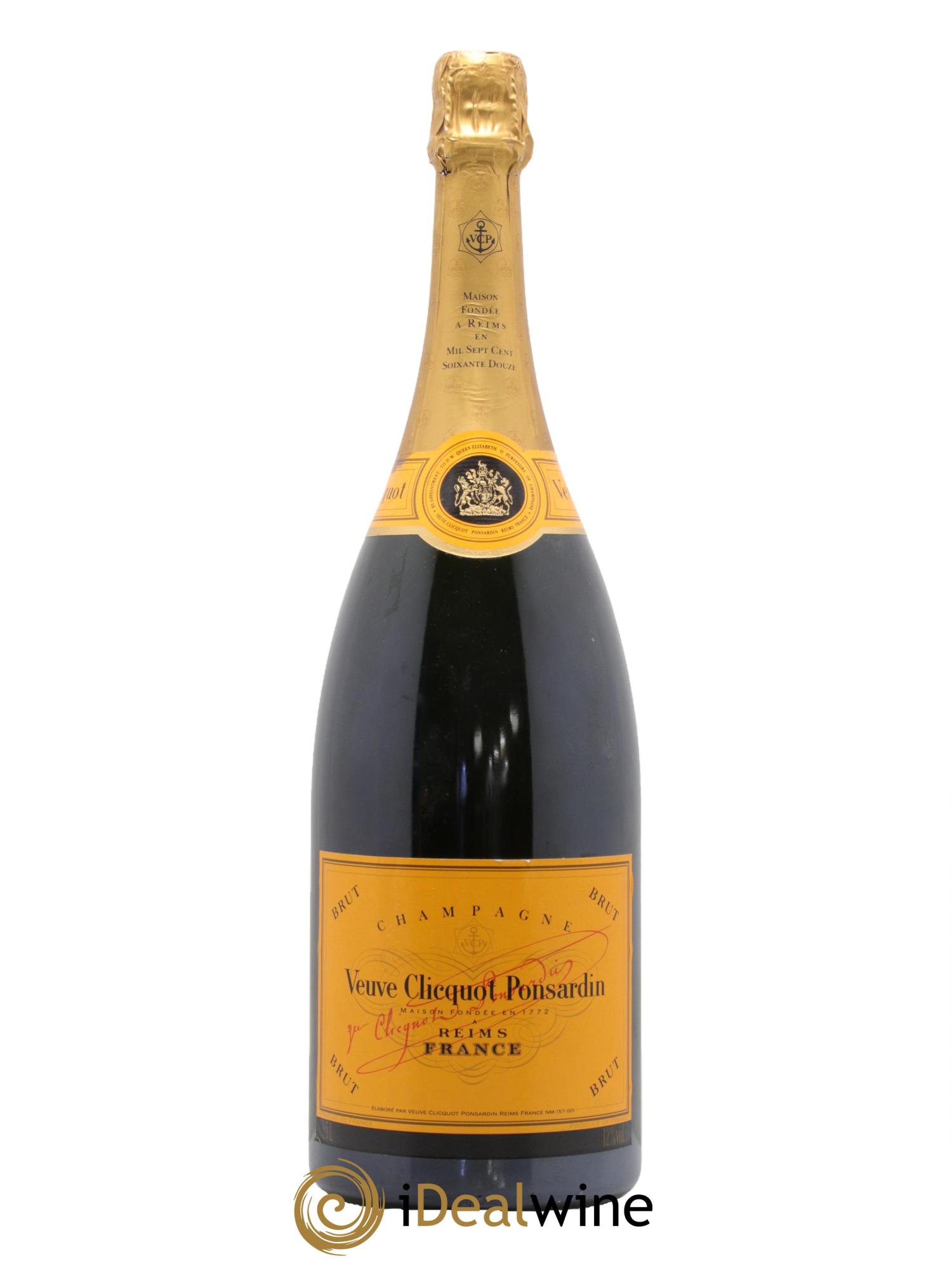 Carte Jaune Brut Veuve Clicquot - Lot de 1 magnum - 0