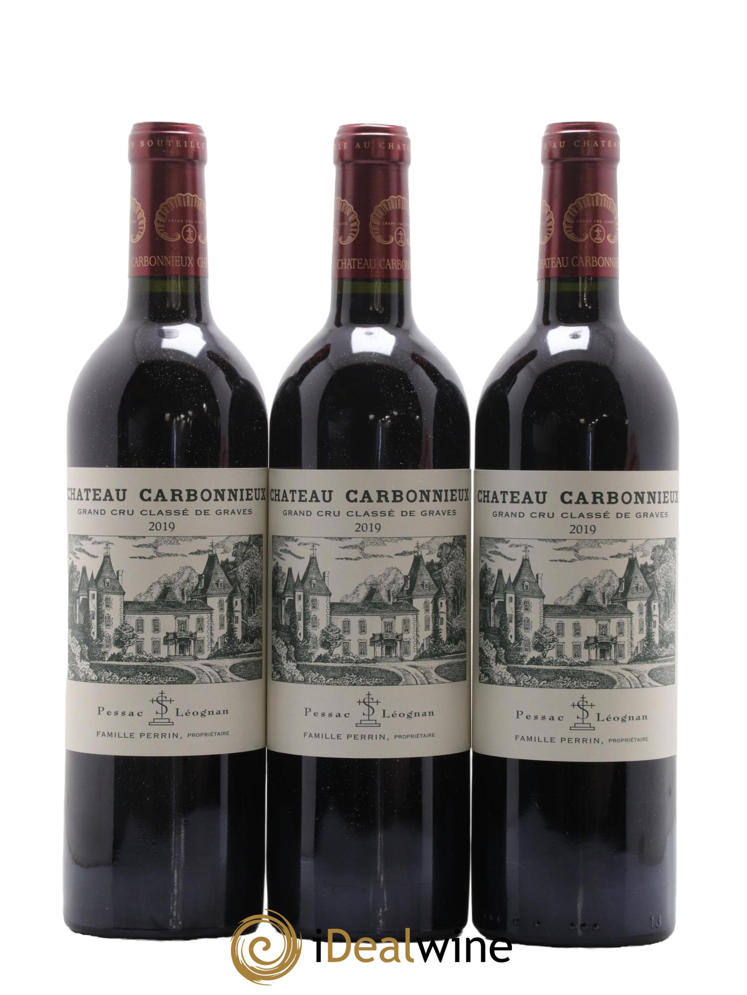 Château Carbonnieux Cru Classé de Graves 2019 - Lot de 6 bouteilles - 2