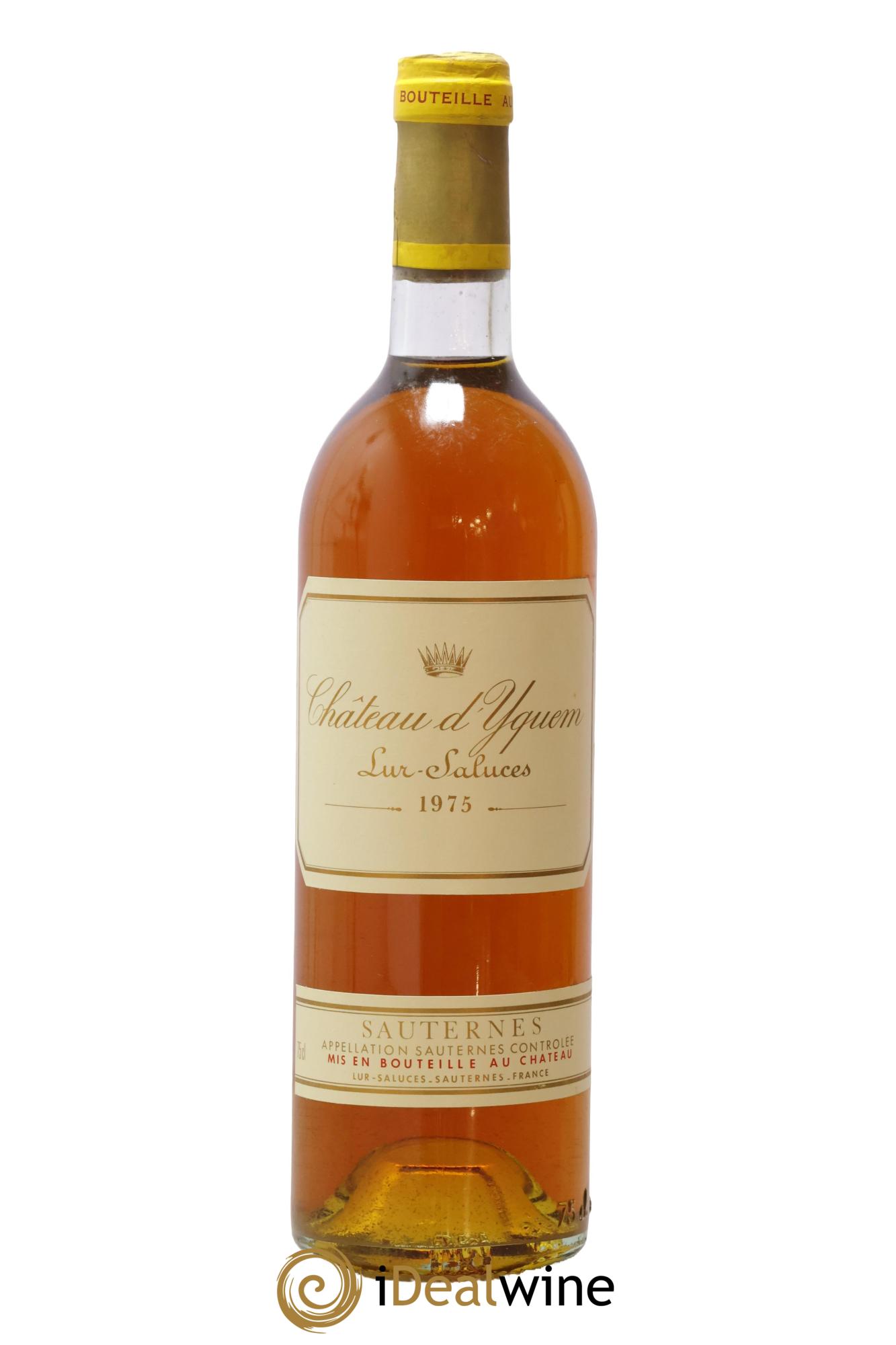 Château d' Yquem 1er Cru Classé Supérieur 1975 - Lot of 1 bottle - 0