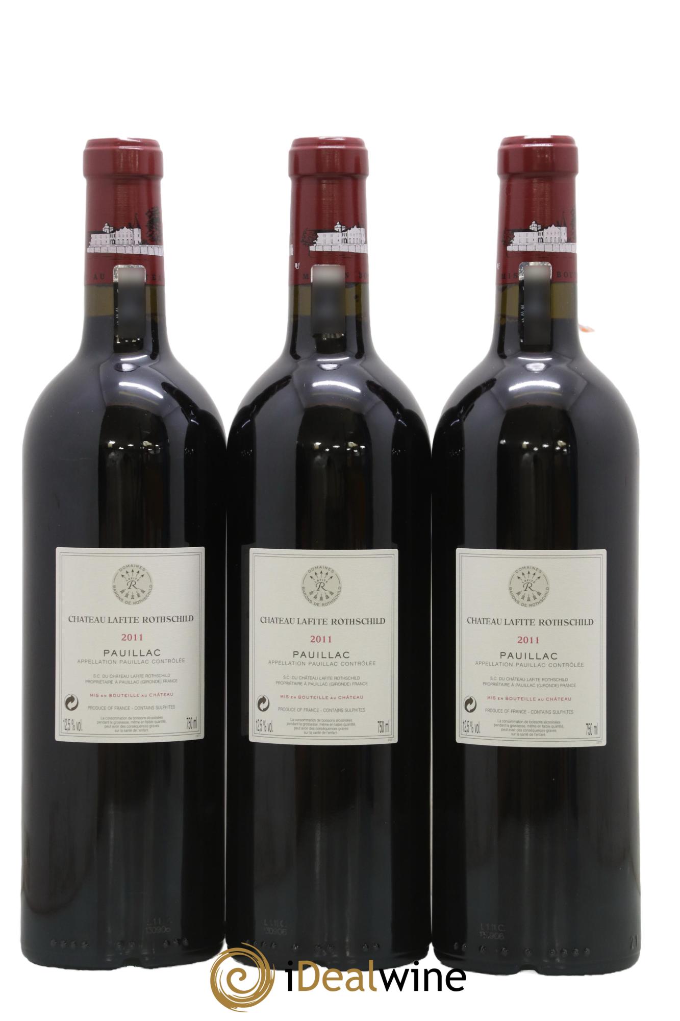 Château Lafite Rothschild 1er Grand Cru Classé 2011 - Lot of 6 bottles - 2