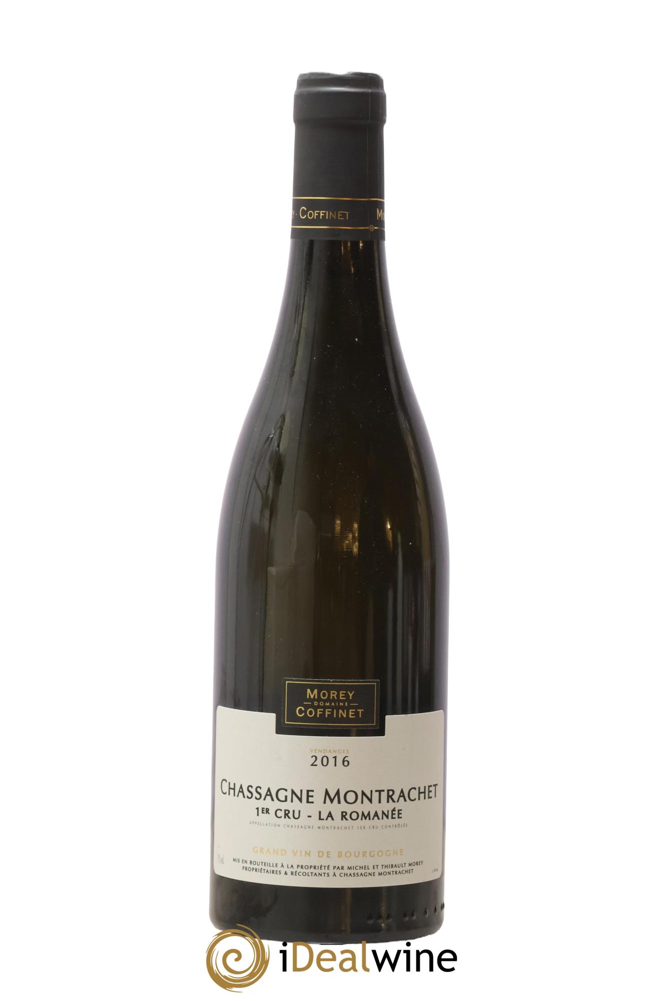 Chassagne-Montrachet 1er Cru La Romanée Morey-Coffinet (Domaine) 2016 - Lot of 1 bottle - 0