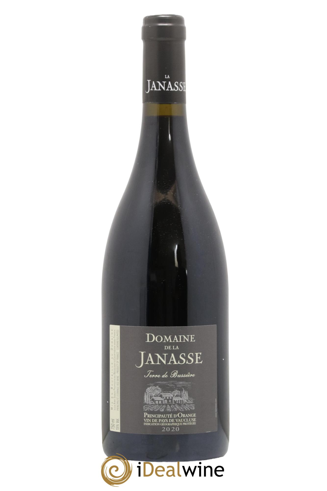 Principauté d'Orange Terre de Bussière La Janasse (Domaine de) 2020 - Lot de 1 bouteille - 0