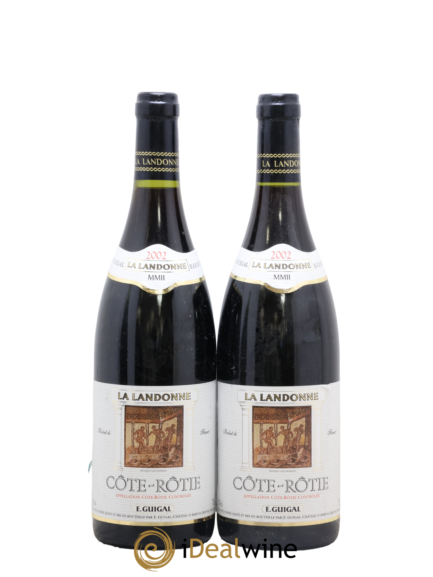 Côte-Rôtie La Landonne Guigal 2002 - Posten von 2 Flaschen - 0