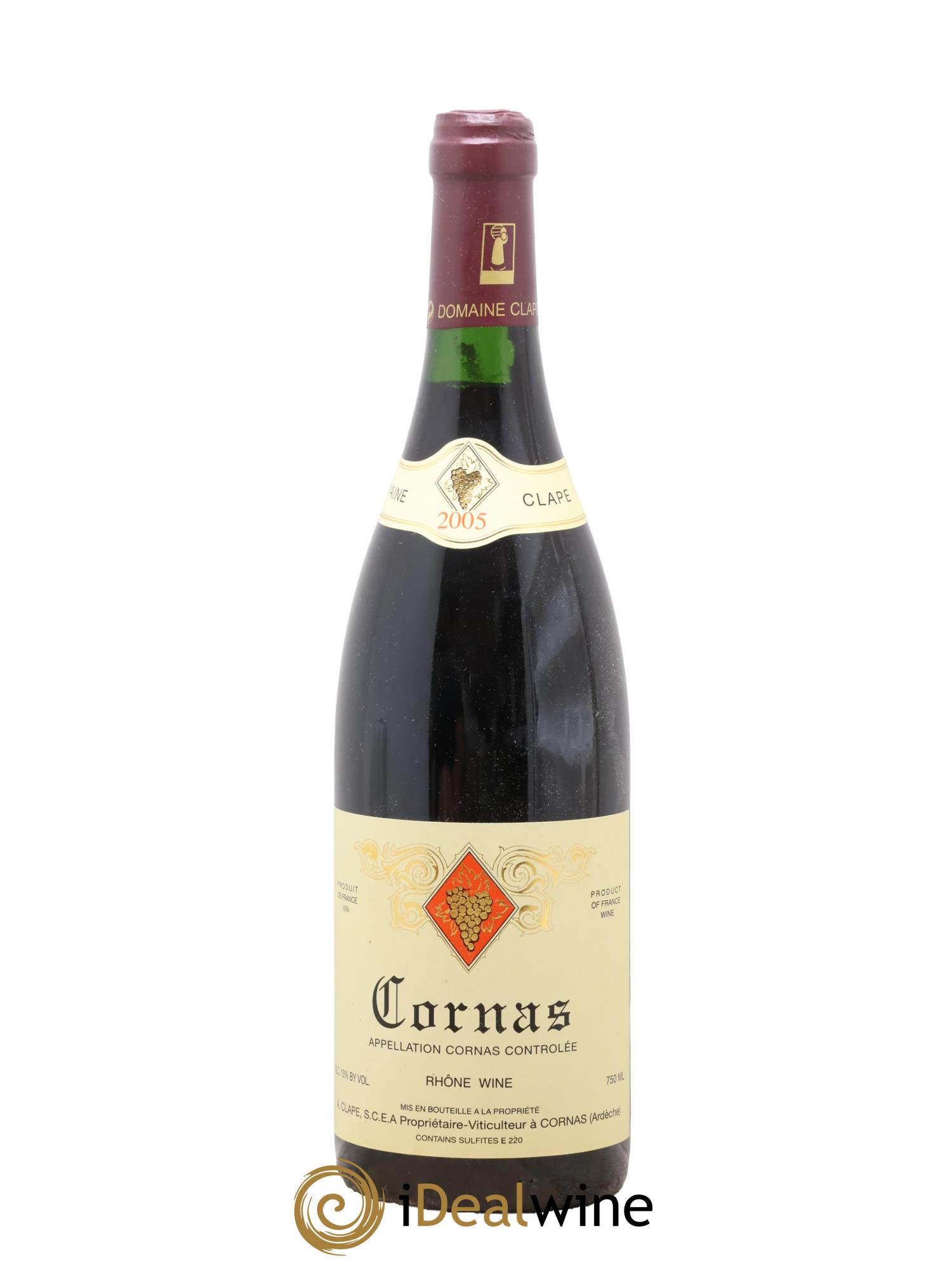Cornas Auguste Clape 2005 - Lotto di 1 bottiglia - 0