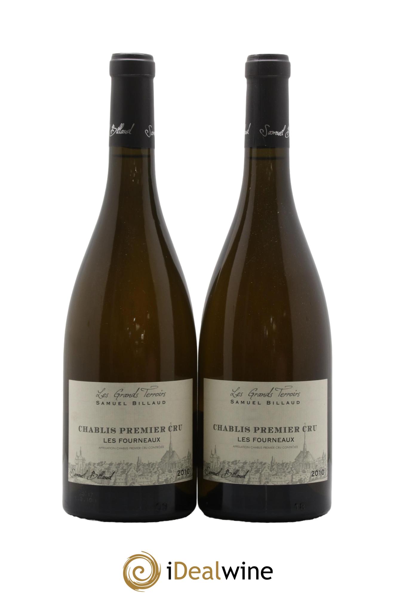 Chablis 1er Cru Les Fourneaux Samuel Billaud 2010 - Lotto di 2 bottiglie - 0