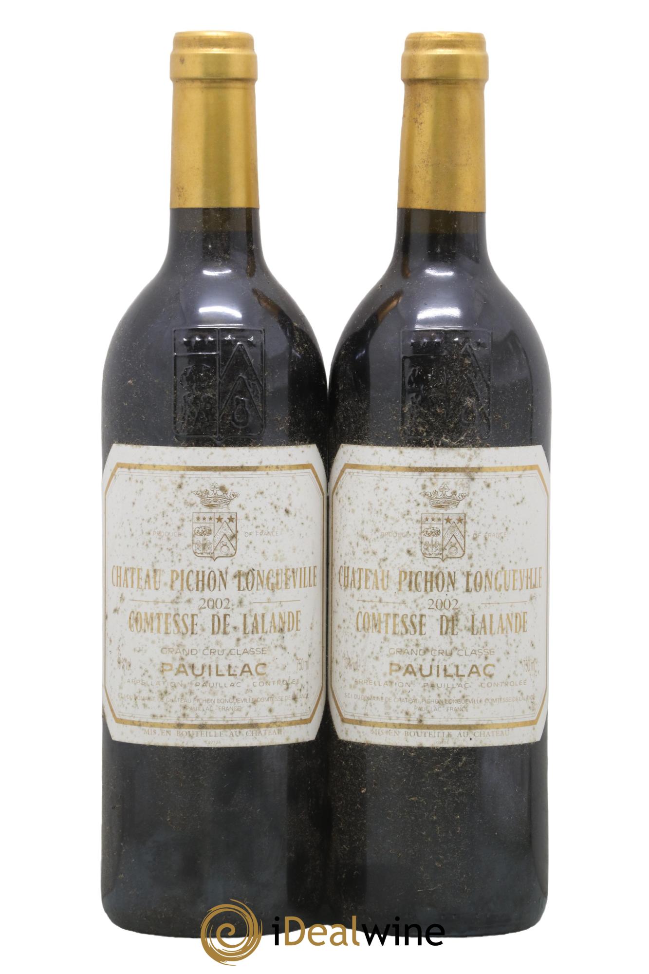 Château Pichon Longueville Comtesse de Lalande 2ème Grand Cru Classé 2002 - Lot of 2 bottles - 0
