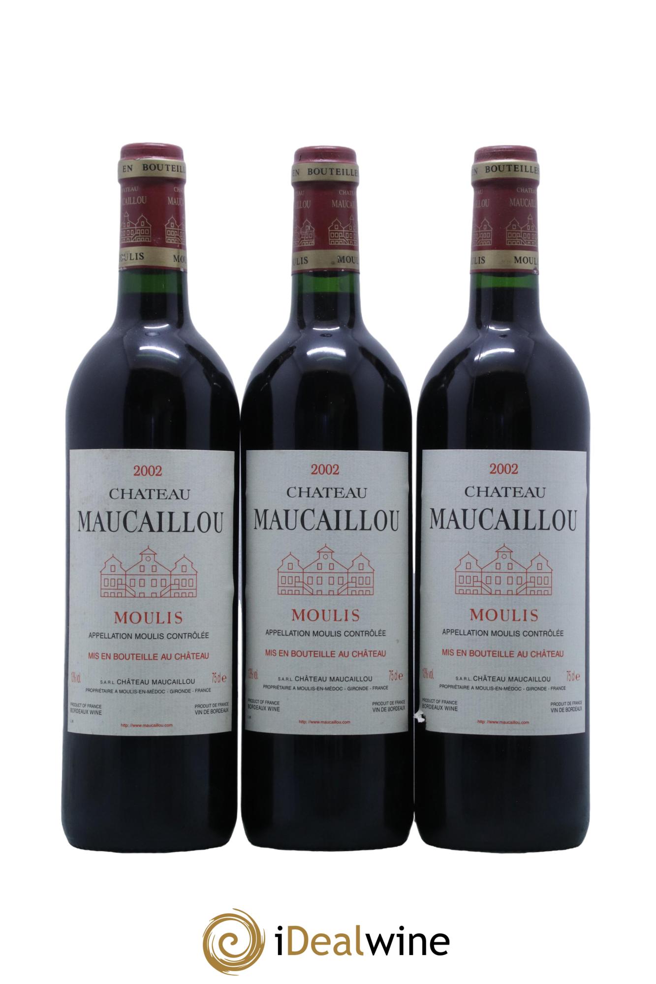 Château Maucaillou 2002 - Lot de 12 bouteilles - 4