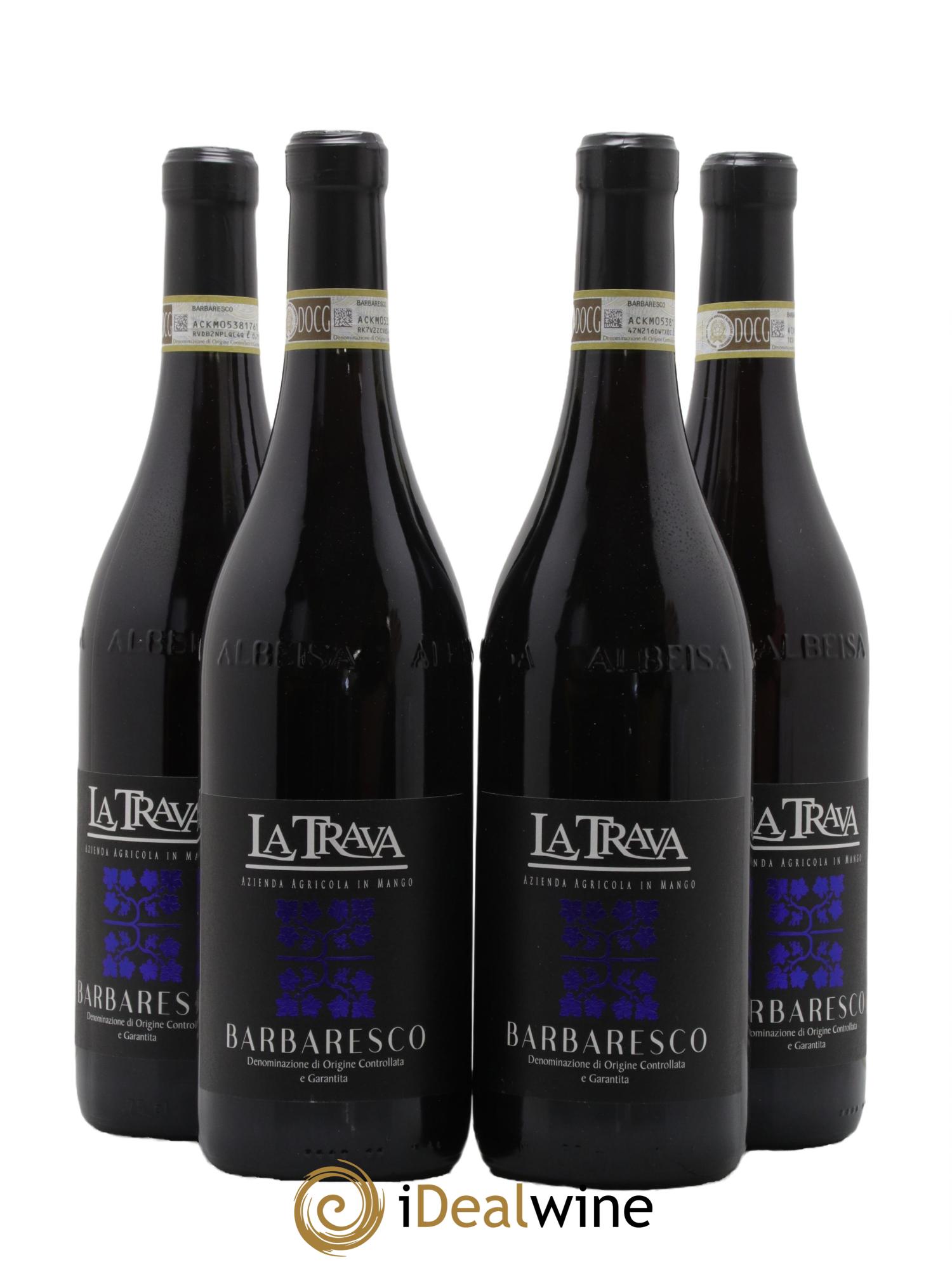 Barbaresco DOCG La Trava 2019 - Lot de 4 bouteilles - 0