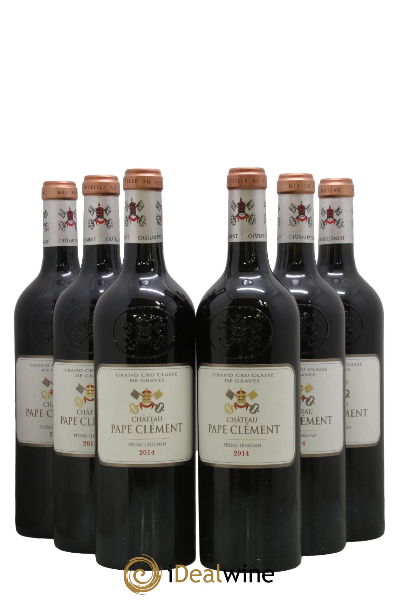 Château Pape Clément Cru Classé de Graves 2014 - Lot de 6 bouteilles - 0
