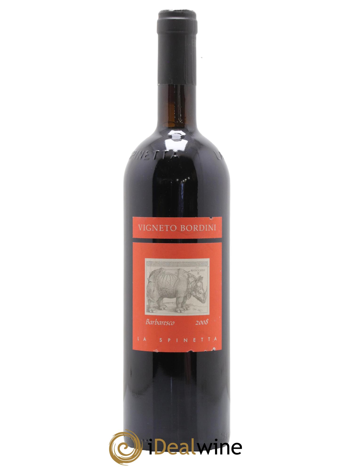 Barbaresco DOCG Vigna Bordini La Spinetta - Giorgio Rivetti 2008 - Lot de 1 bouteille - 0