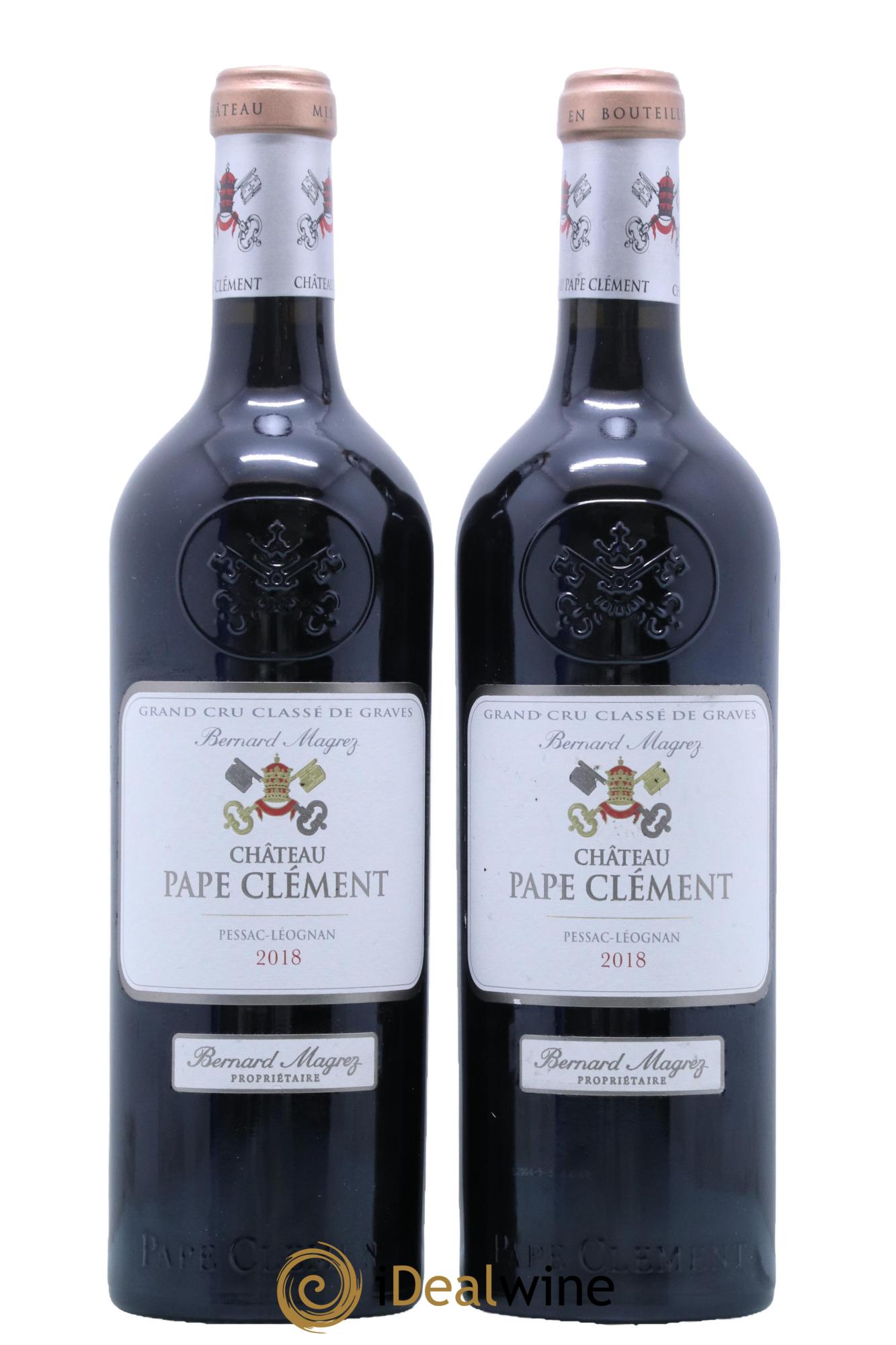 Château Pape Clément Cru Classé de Graves 2018 - Lot de 2 bouteilles - 0