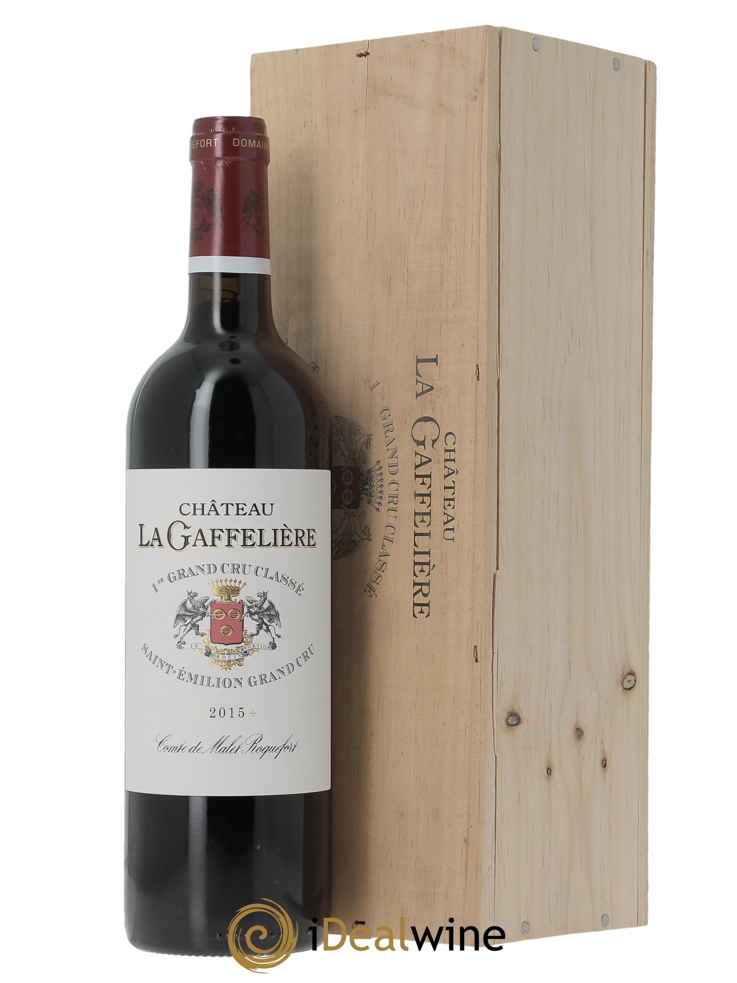 Château la Gaffelière 1er Grand Cru Classé B (OWC if 1 bt) 2015 - Lot of 1 bottle - 0