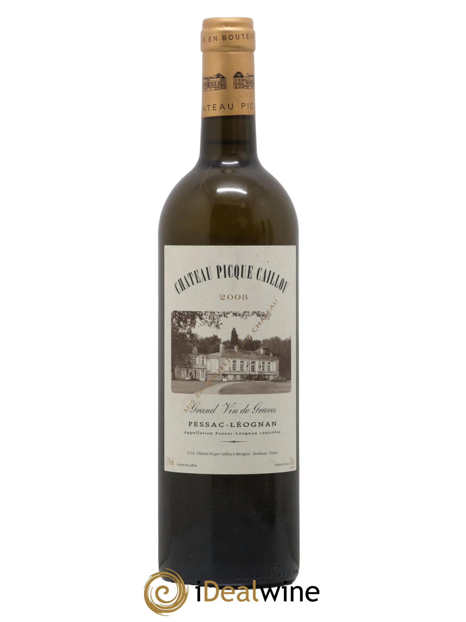 Château Picque Caillou 2008 - Lot de 1 bouteille - 0