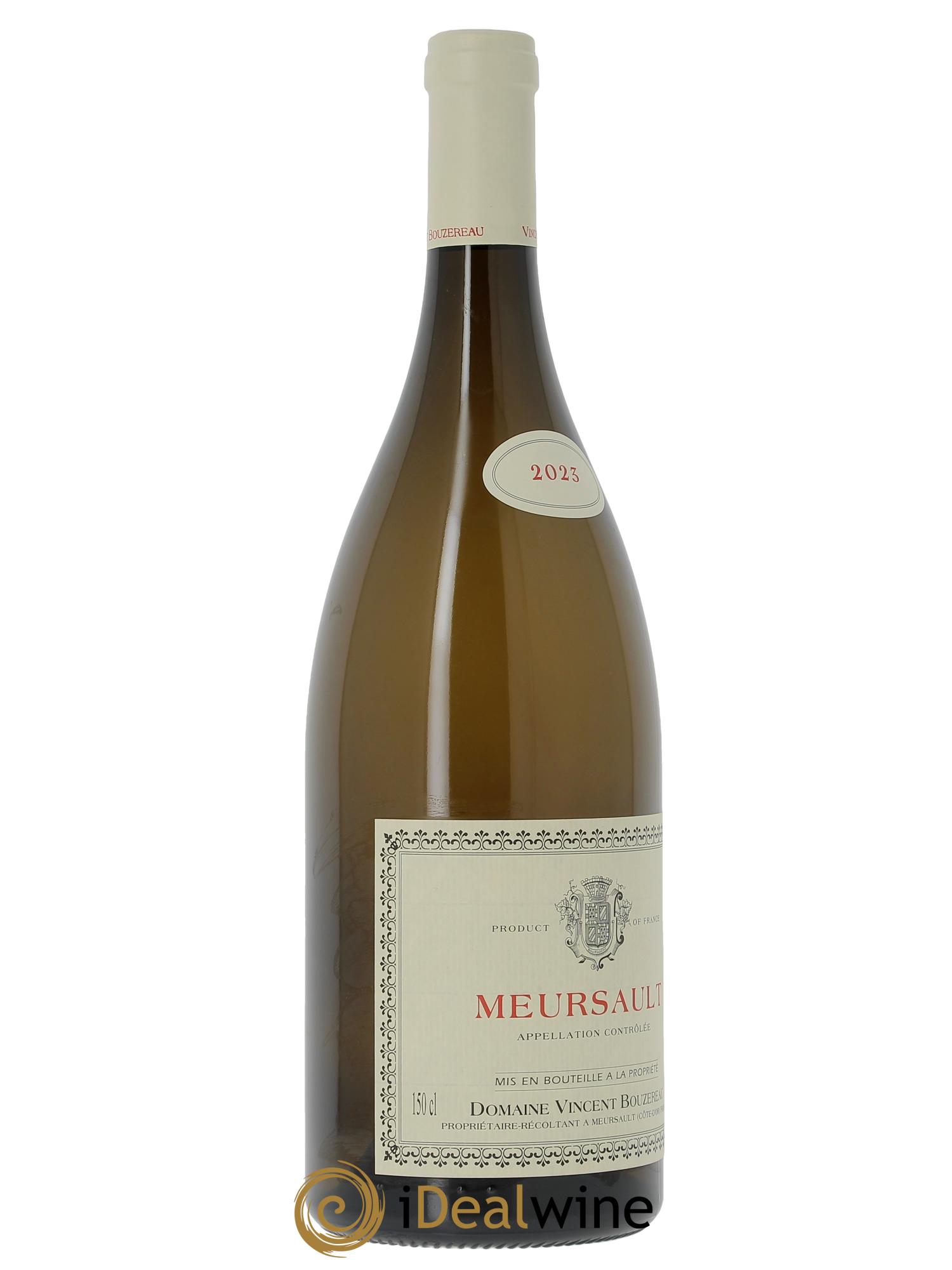 Meursault Vincent Bouzereau (Domaine)  2023 - Lot de 1 magnum - 2