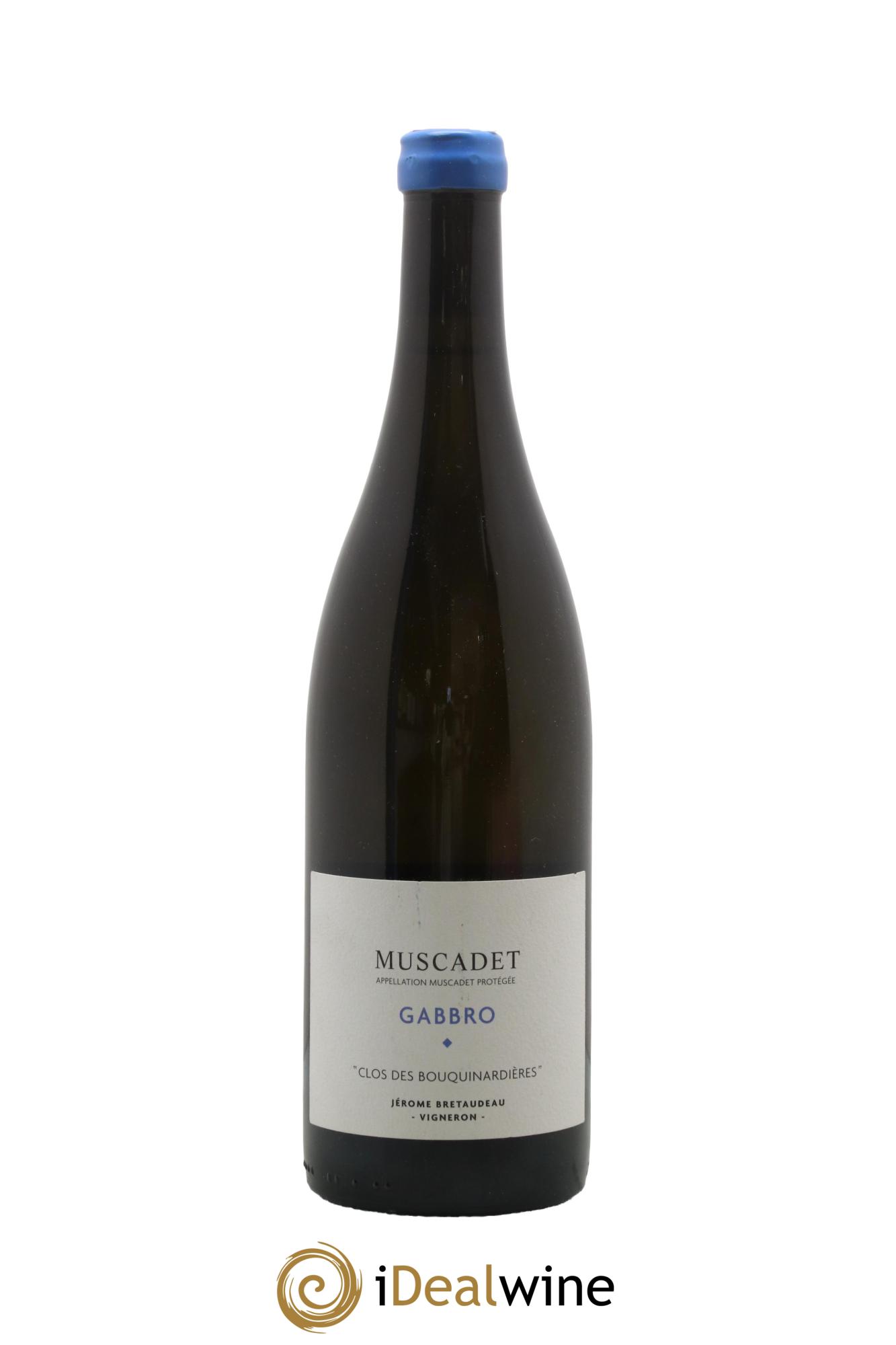 Muscadet-Sèvre-et-Maine Gabbro Clos des Bouquinardières Jérôme Bretaudeau - Domaine de Bellevue 2020 - Posten von 1 Flasche - 0