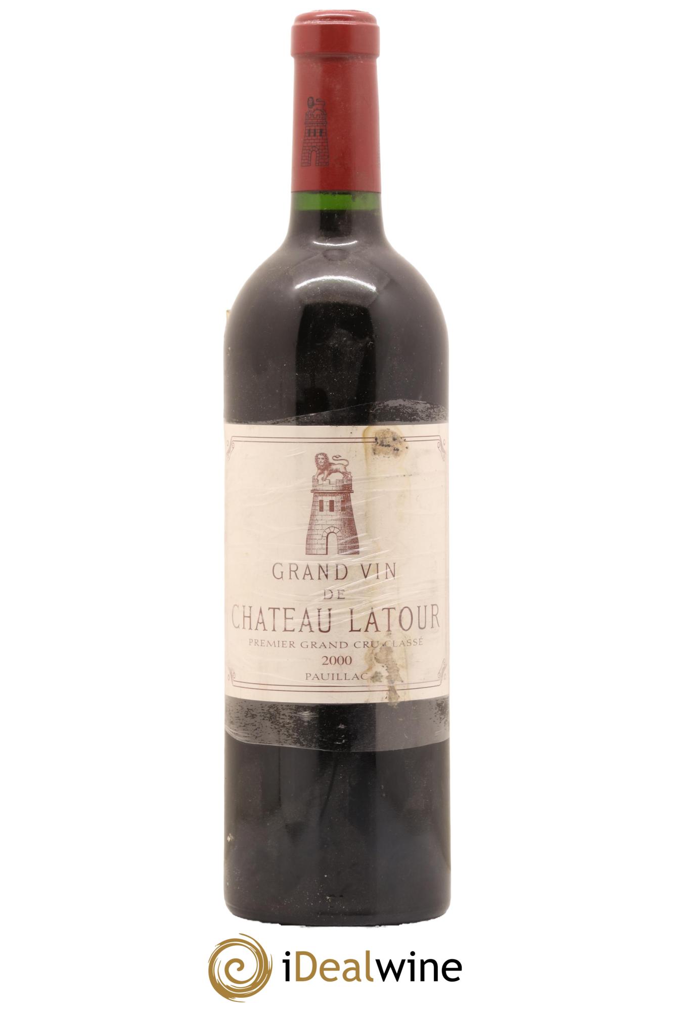Château Latour 1er Grand Cru Classé 2000 - Lot de 1 bouteille - 0