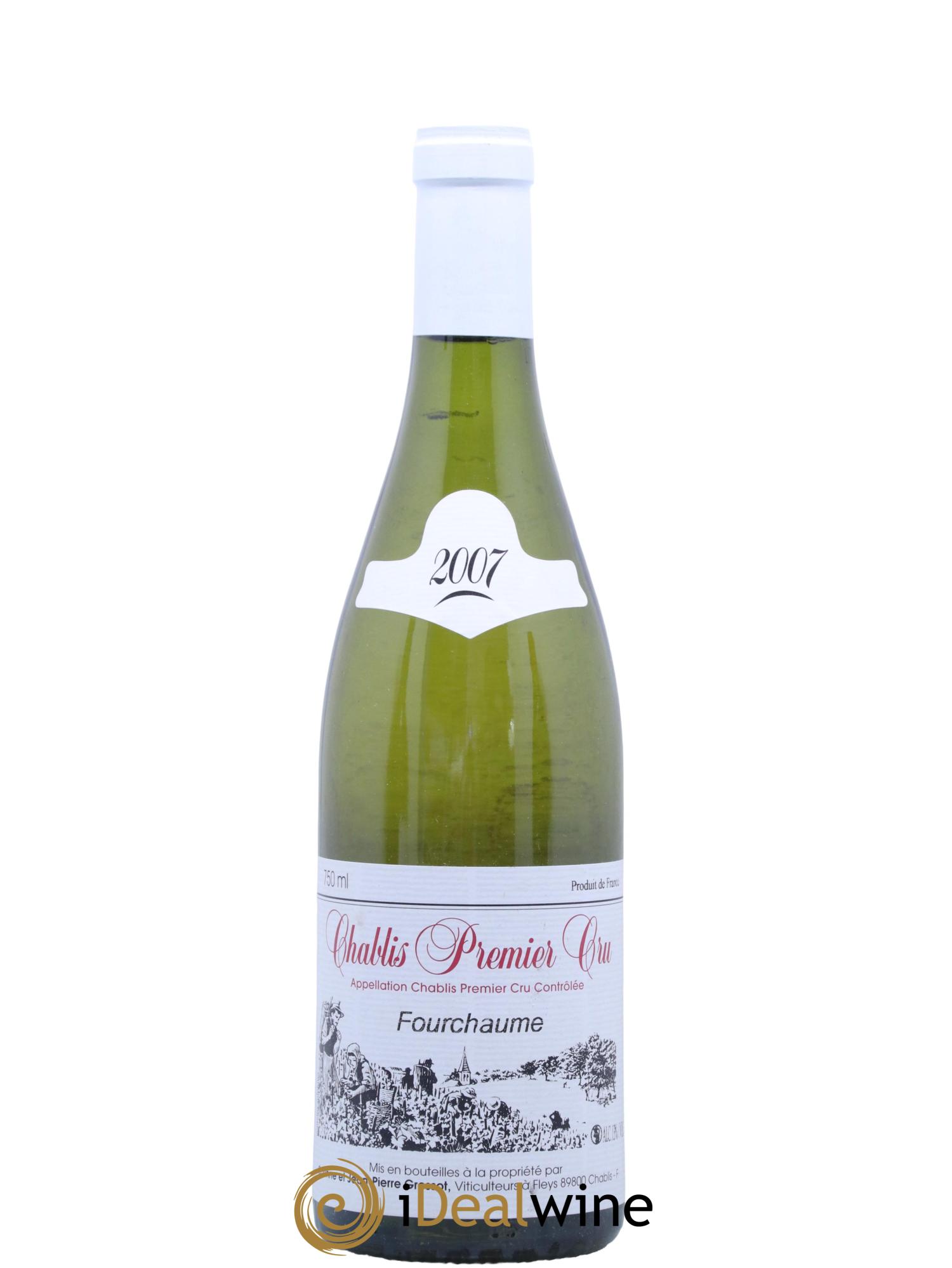 Chablis 1er Cru Fourchaume Domaine Corinne et Jean-Pierre Grossot 2007 - Lot de 1 bouteille - 0
