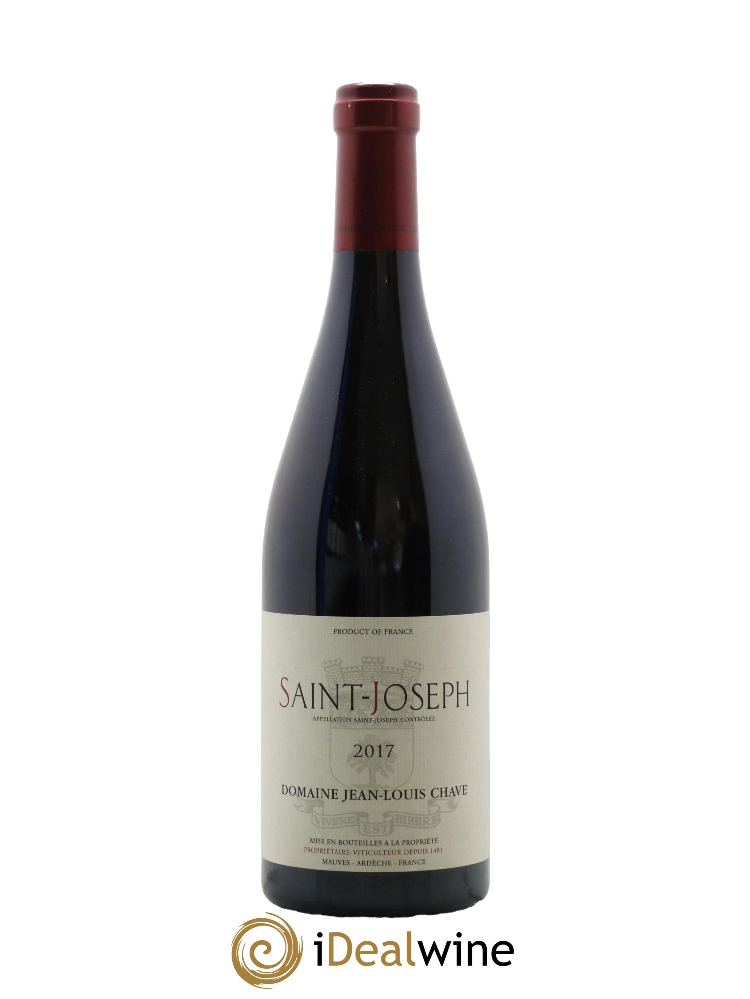 Saint-Joseph Jean-Louis Chave 2017 - Lot de 1 bouteille - 0