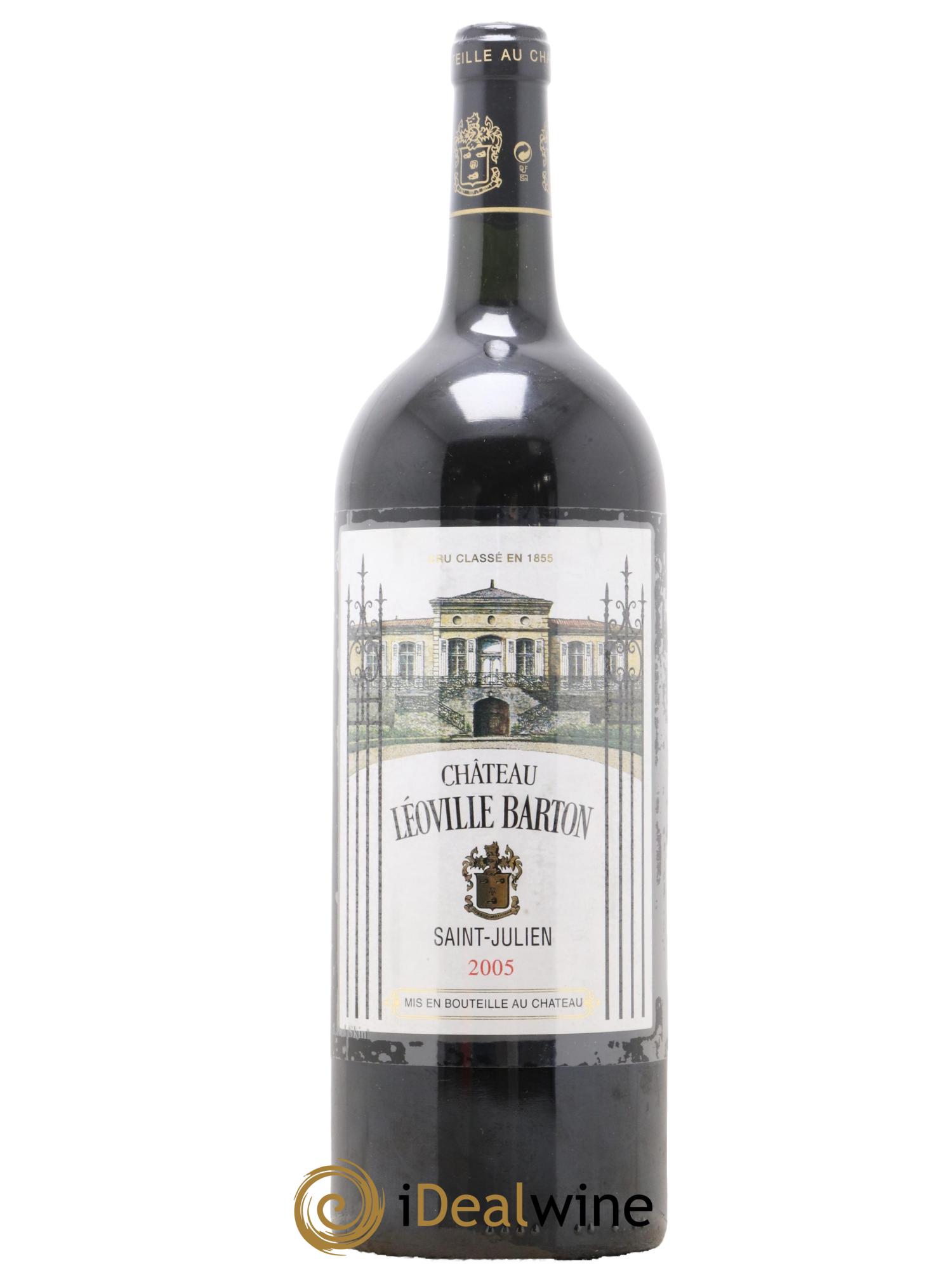 Château Léoville Barton 2ème Grand Cru Classé 2005 - Lot de 1 magnum - 0