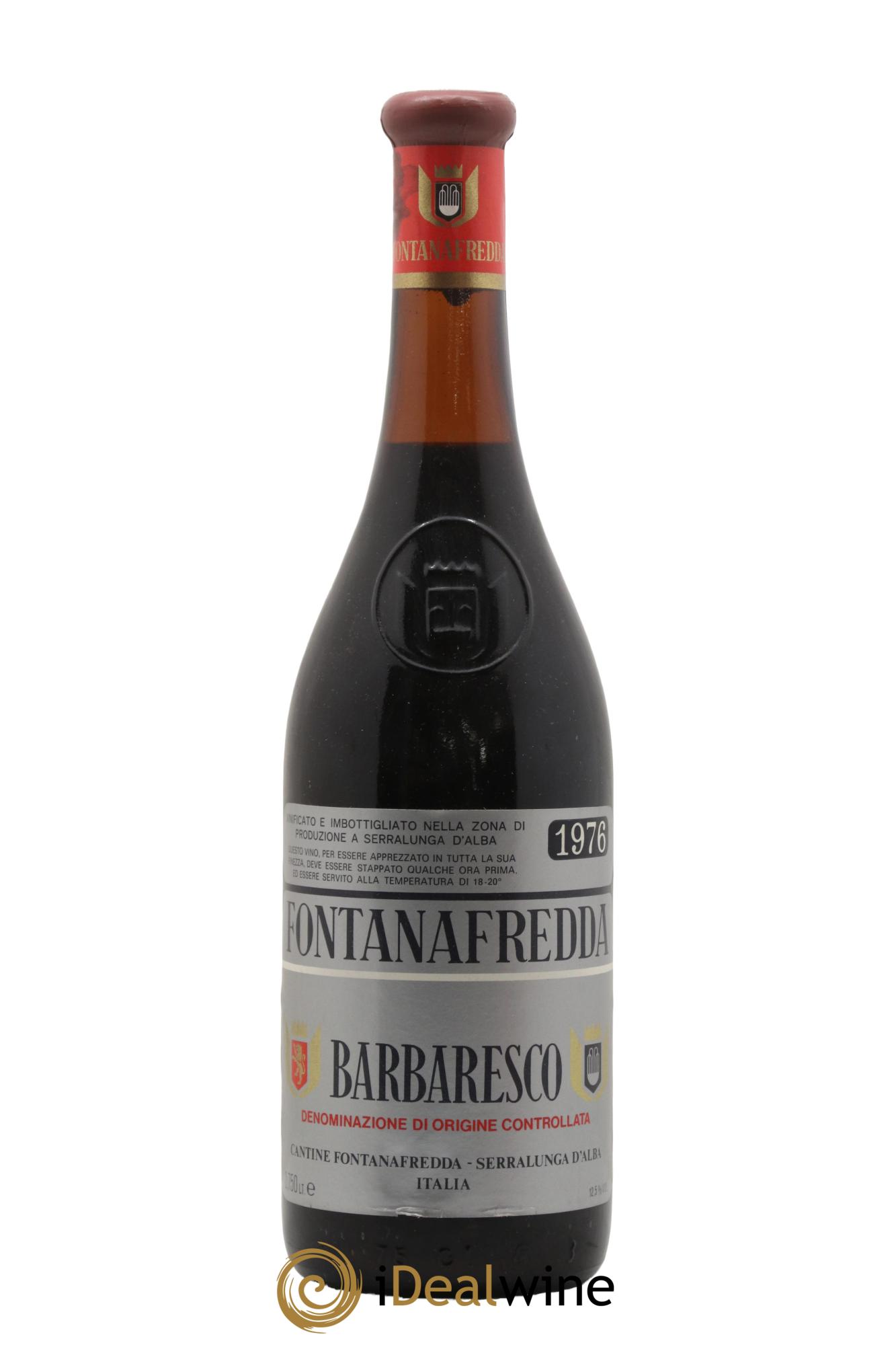 Barbaresco DOCG Fontanafredda  1976 - Lot de 1 bouteille - 0