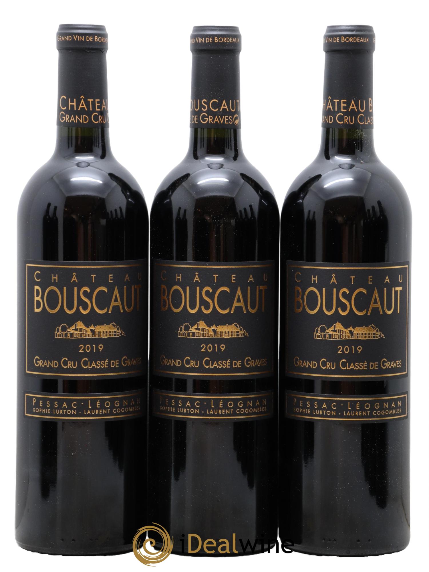Château Bouscaut Cru Classé de Graves 2019 - Lot de 12 bouteilles - 2