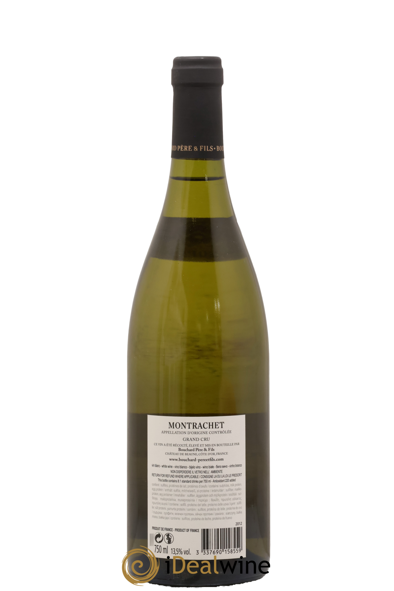 Montrachet Grand Cru Bouchard Père & Fils 2012 - Lot of 1 bottle - 1