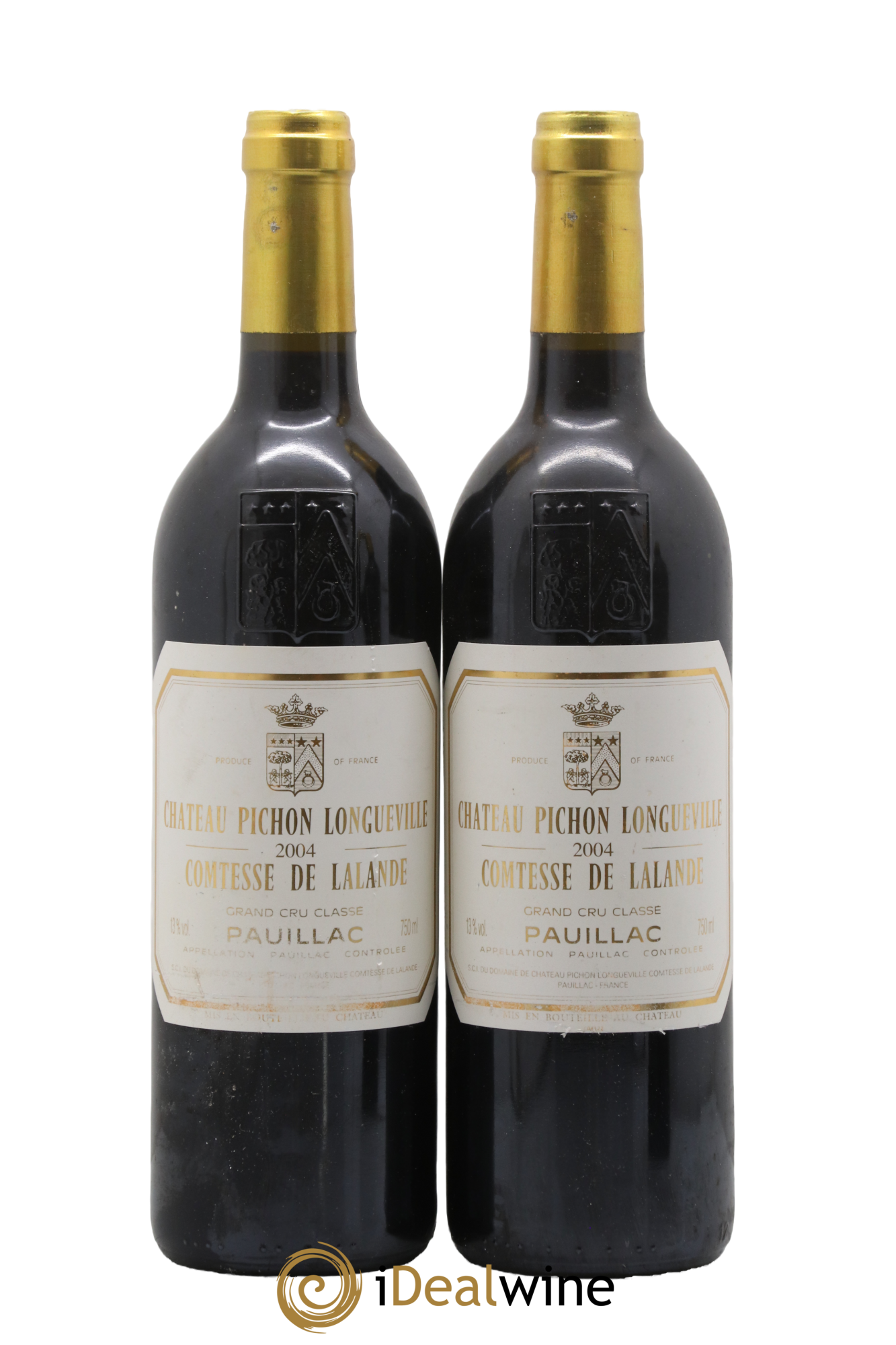 Château Pichon Longueville Comtesse de Lalande 2ème Grand Cru Classé 2004 - Posten von 2 Flaschen - 0