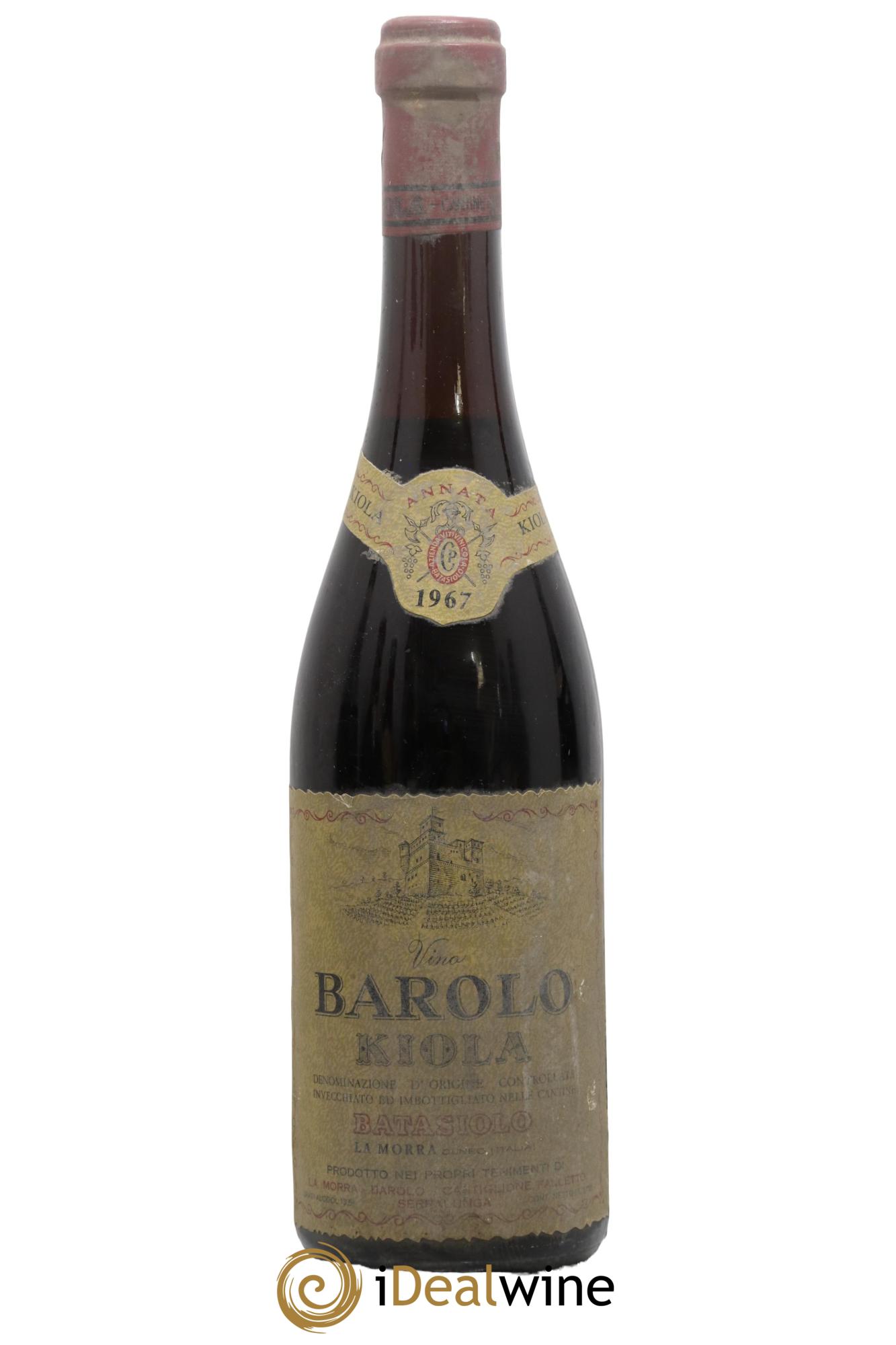 Barolo DOCG Kiola Batasiolo 1967 - Lot of 1 bottle - 0