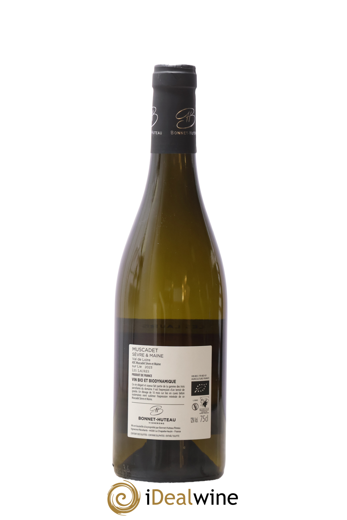 Muscadet-Sèvre-et-Maine Les Laures Bonnet-Huteau 2023 - Lot of 1 bottle - 1