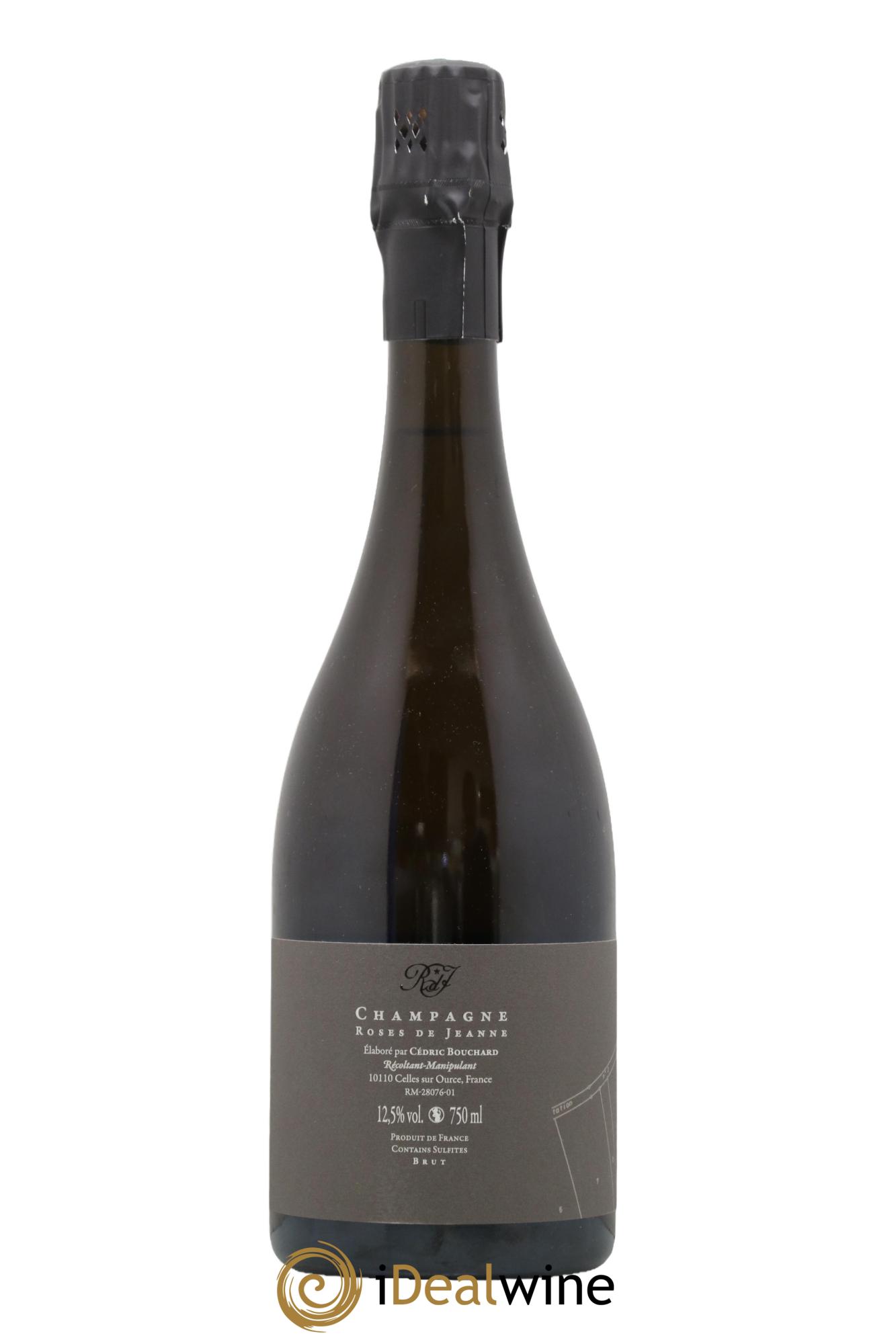 Roses de Jeanne Côte de Val Vilaine Blanc de Noirs Cédric Bouchard 2020 - Lot de 1 bouteille - 1