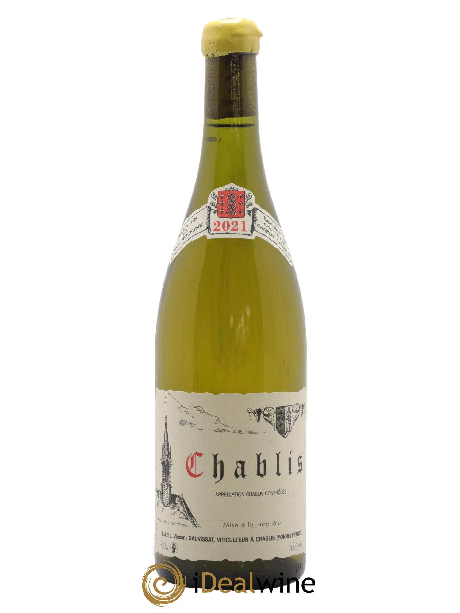Chablis Vincent Dauvissat (Domaine) 2021 - Lot de 1 bouteille - 0
