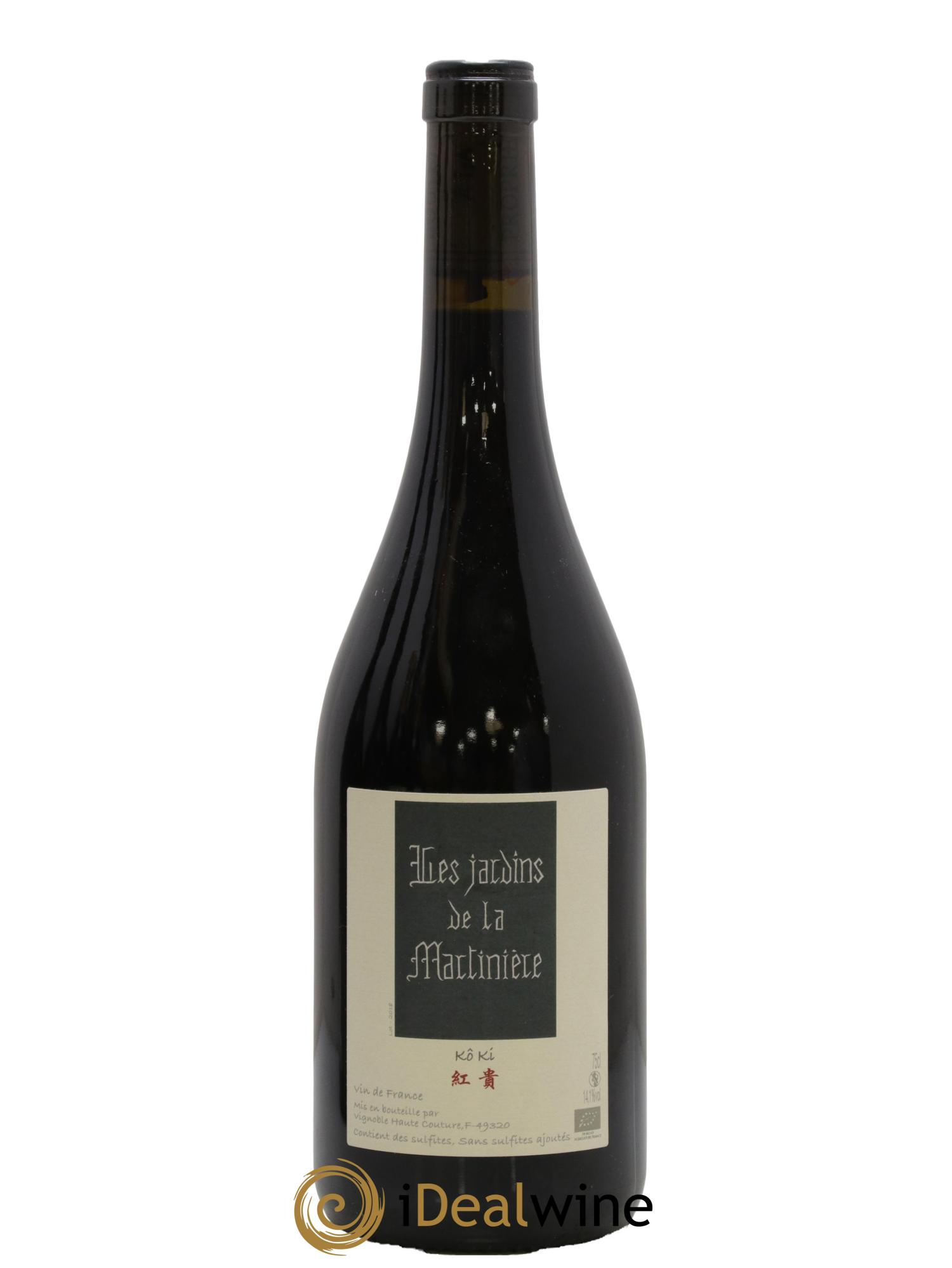 Vin de France Kô Ki Les Jardins de la Martinière 2018 - Lot de 1 bouteille - 0