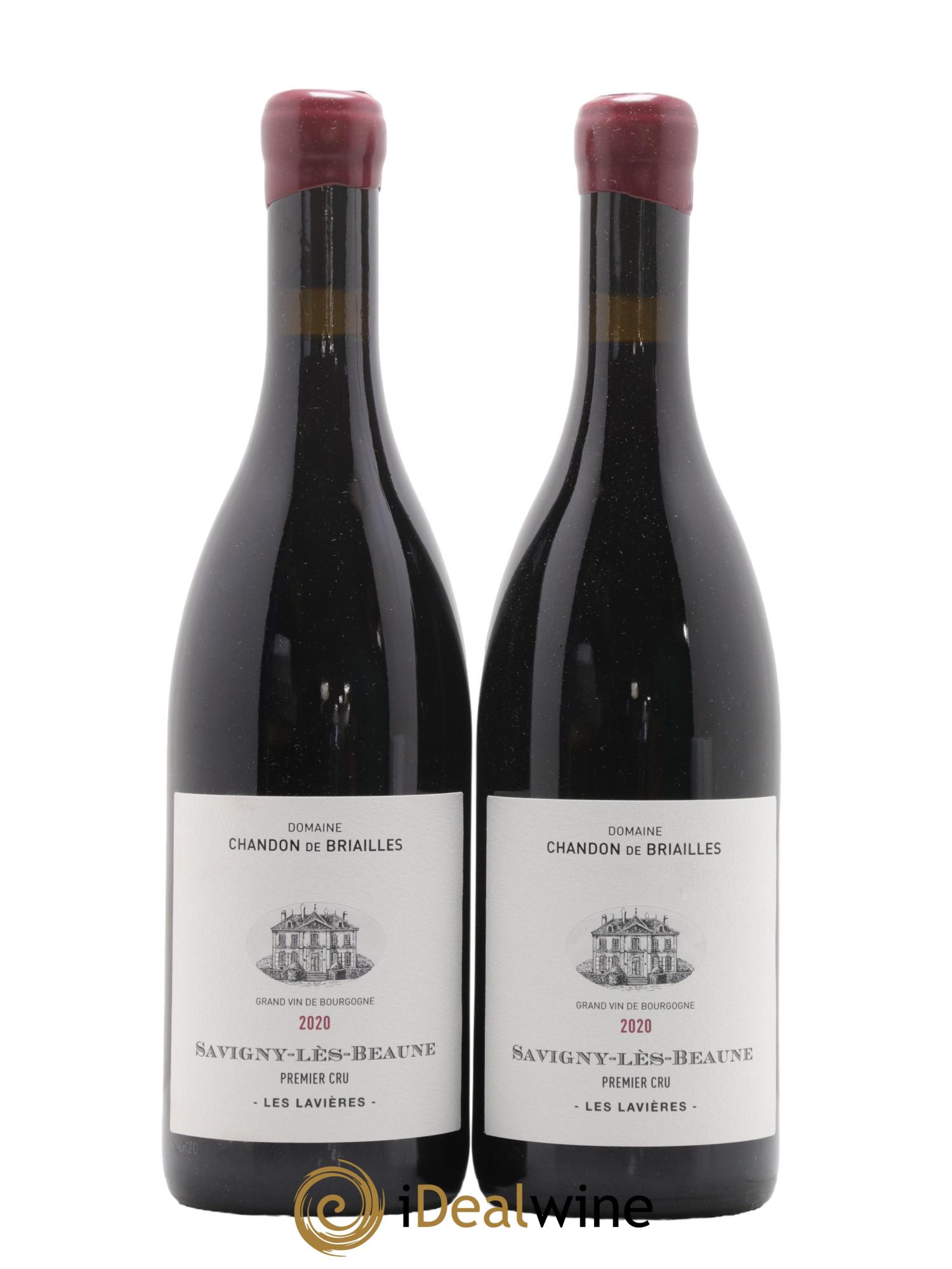 Savigny-lès-Beaune 1er Cru Les Lavières Chandon de Briailles 2020 - Lot de 2 bouteilles - 0
