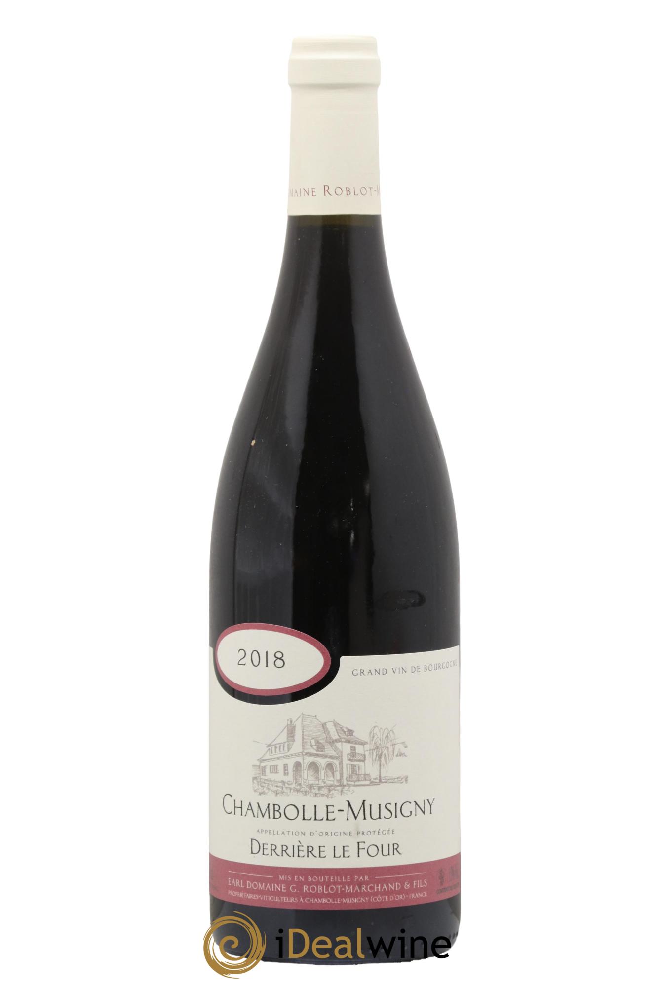 Chambolle-Musigny Derrière le Four G.Roblot-Marchand et Fils 2018 - Lot de 1 bouteille - 0